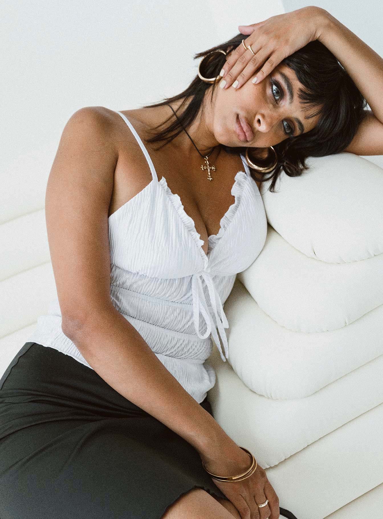 Masey Top Ivory - Image 9