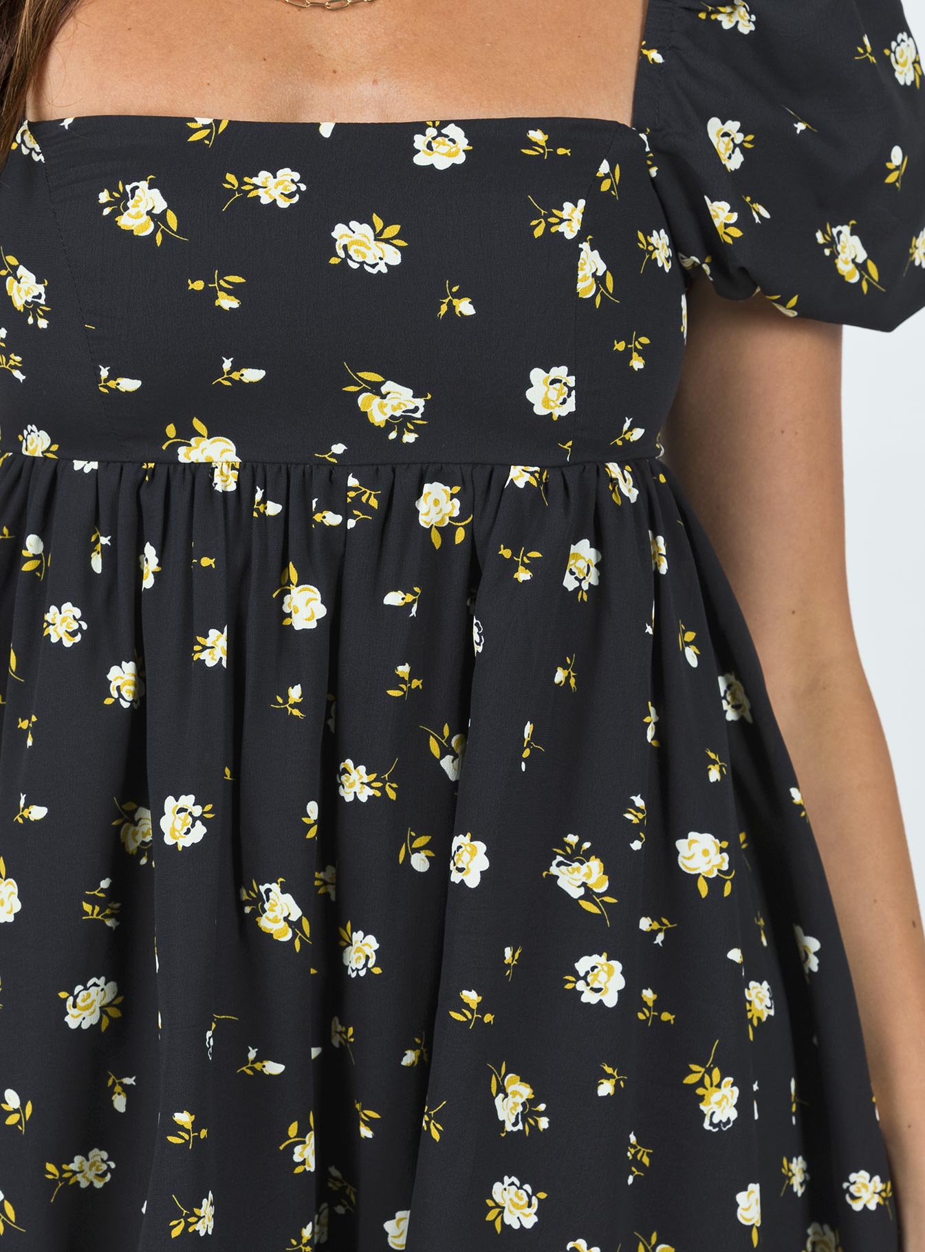 Lorna Romper Black Floral - Image 5