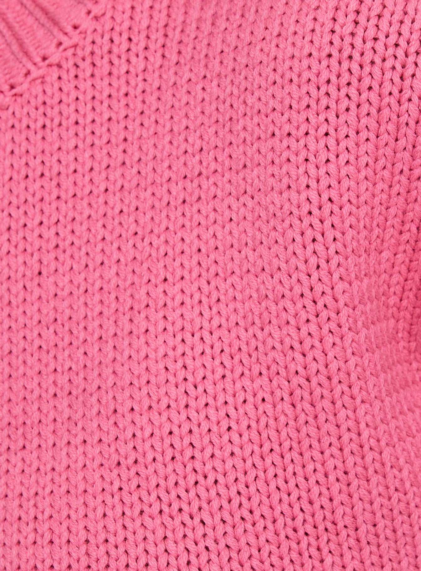 Harmony Balloon Sleeve Knit Sweater Pop Pink - Image 6
