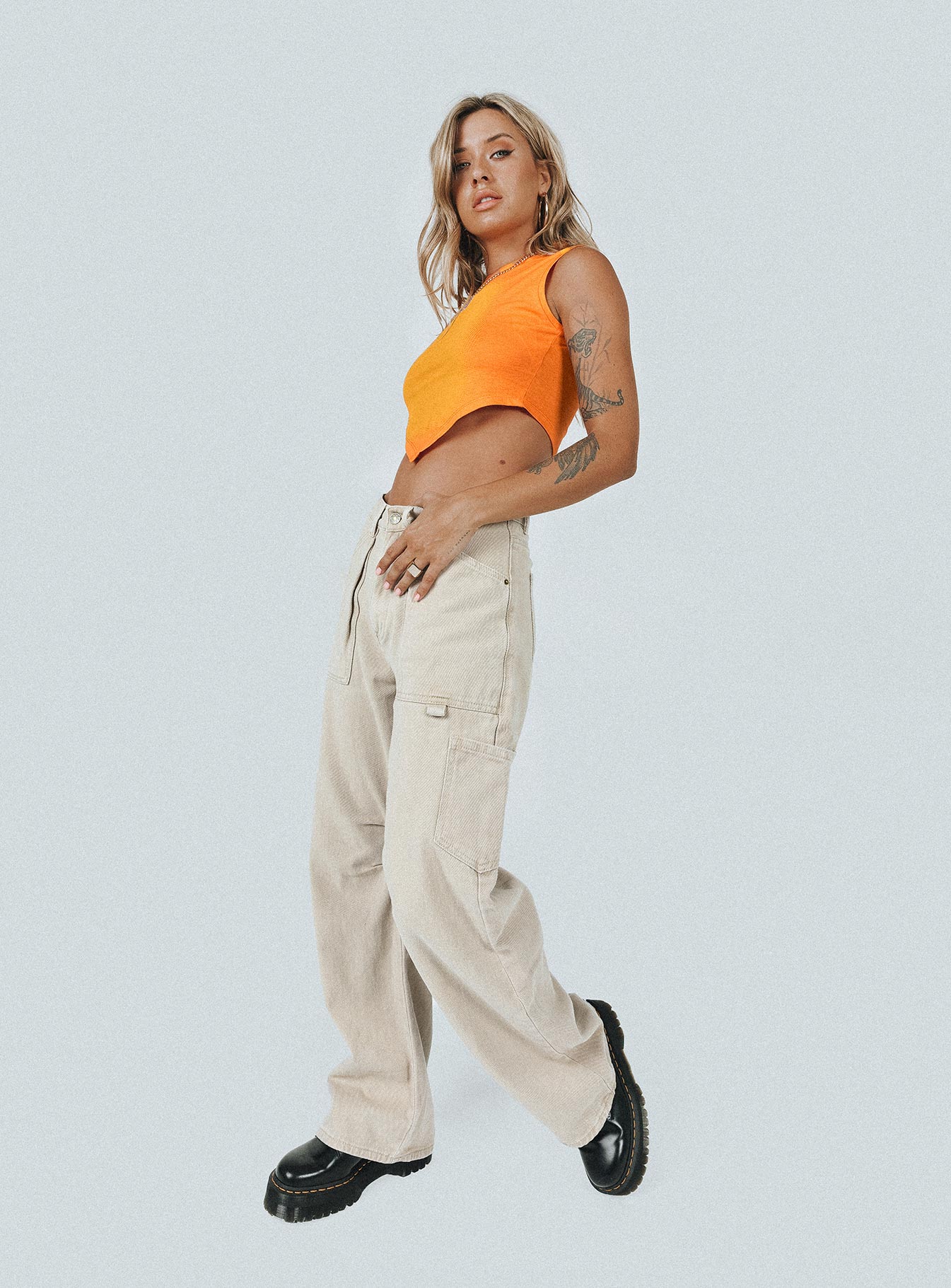 The Ragged Priest Ignite Vest Orange / Yellow - Image 6