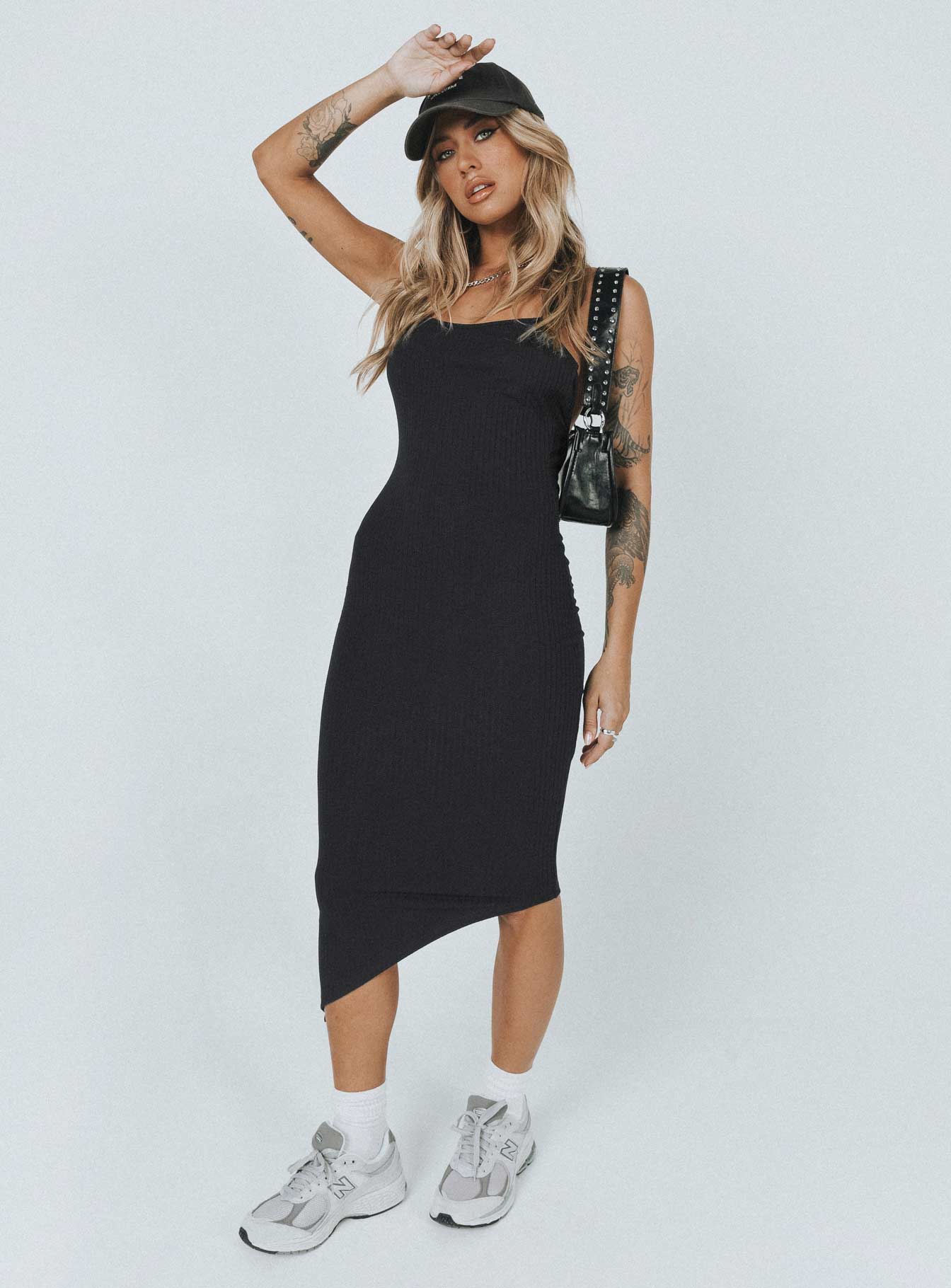 Deme Maxi Dress Black - Image 6