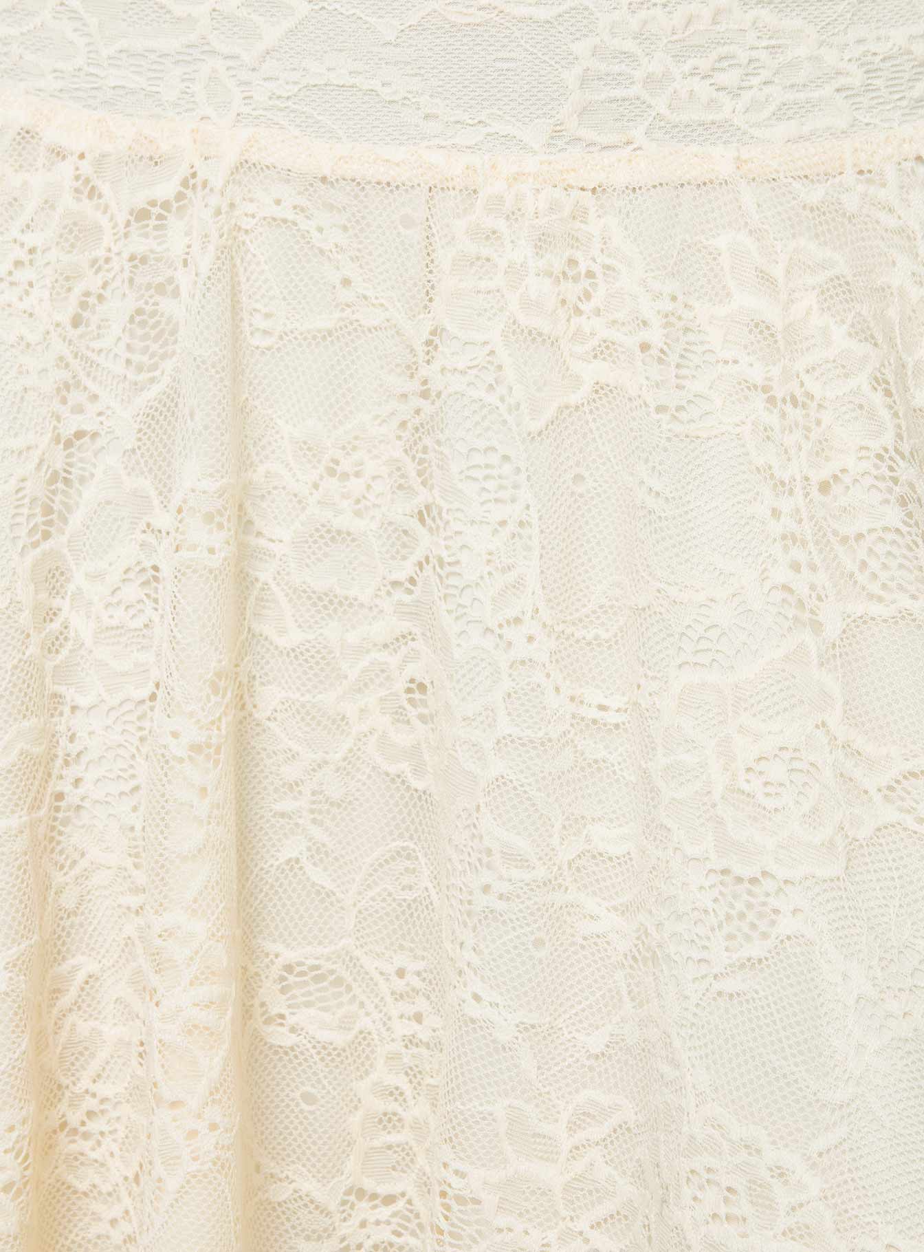 Enslee Midi Skirt Cream - Image 6