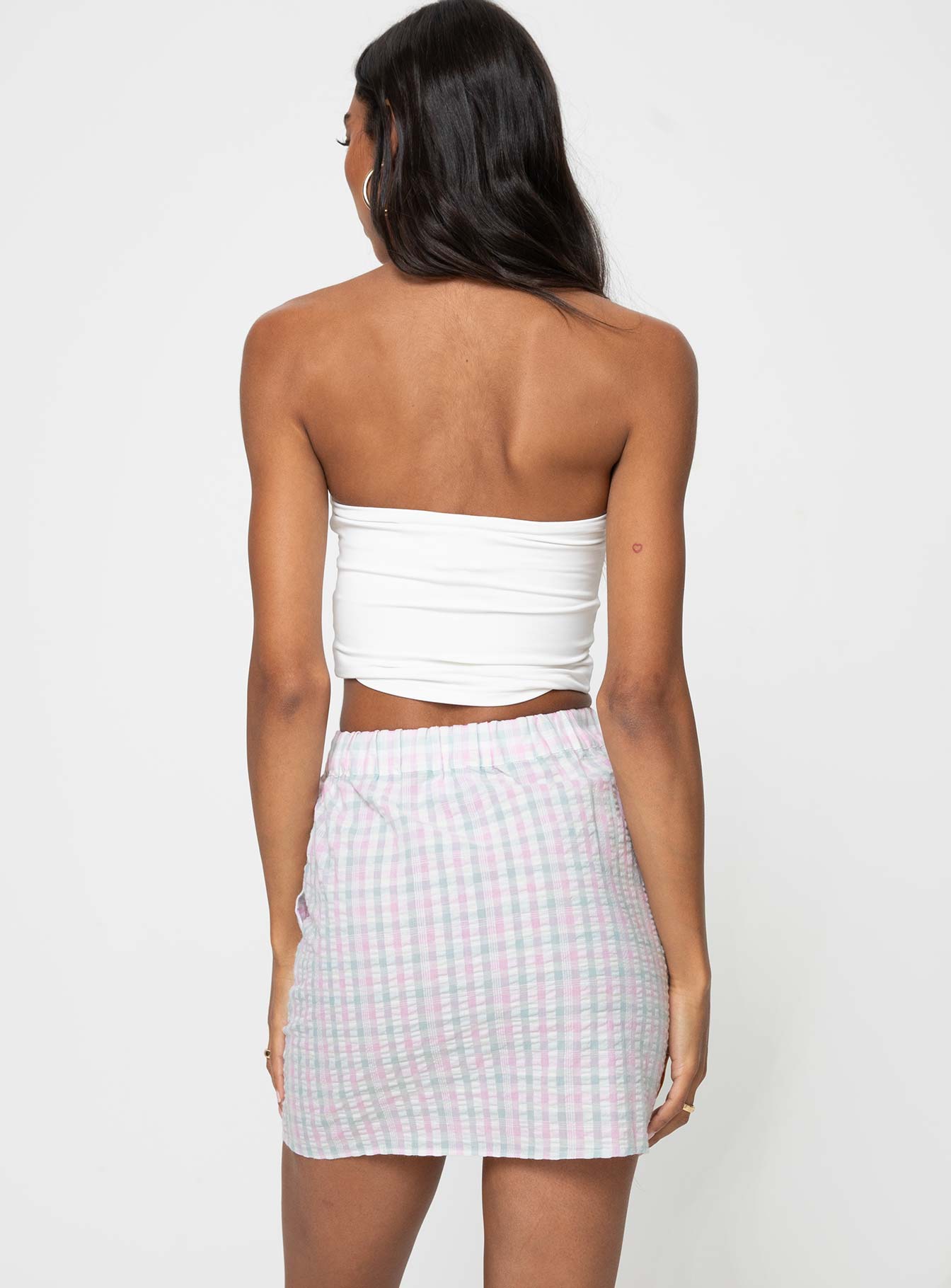 Seersucker Check Set Pink Multi - Image 5