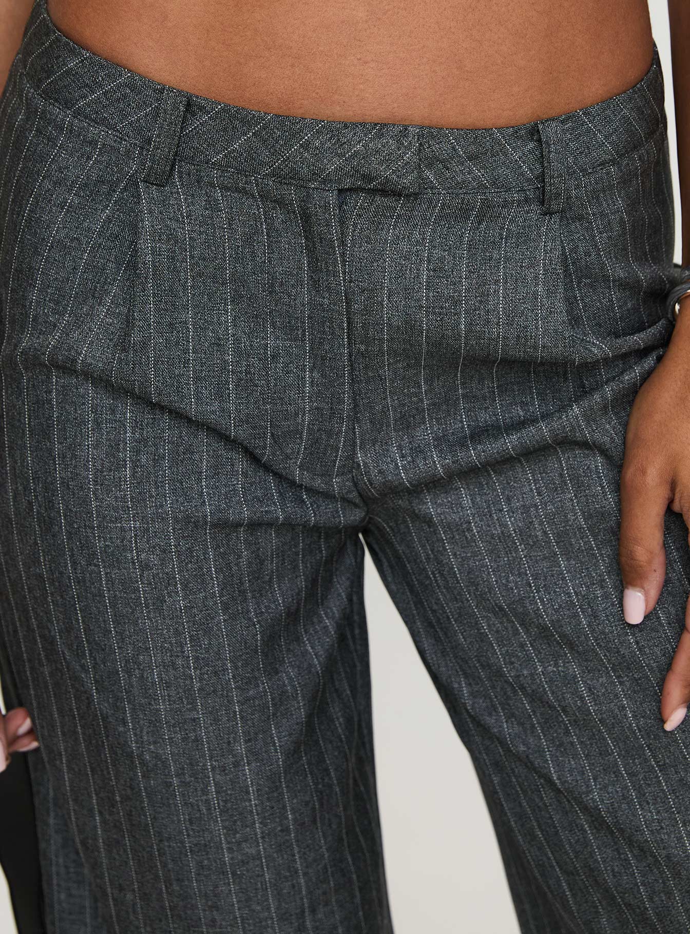 Broadcast Pants Grey Pinstripe - Image 6