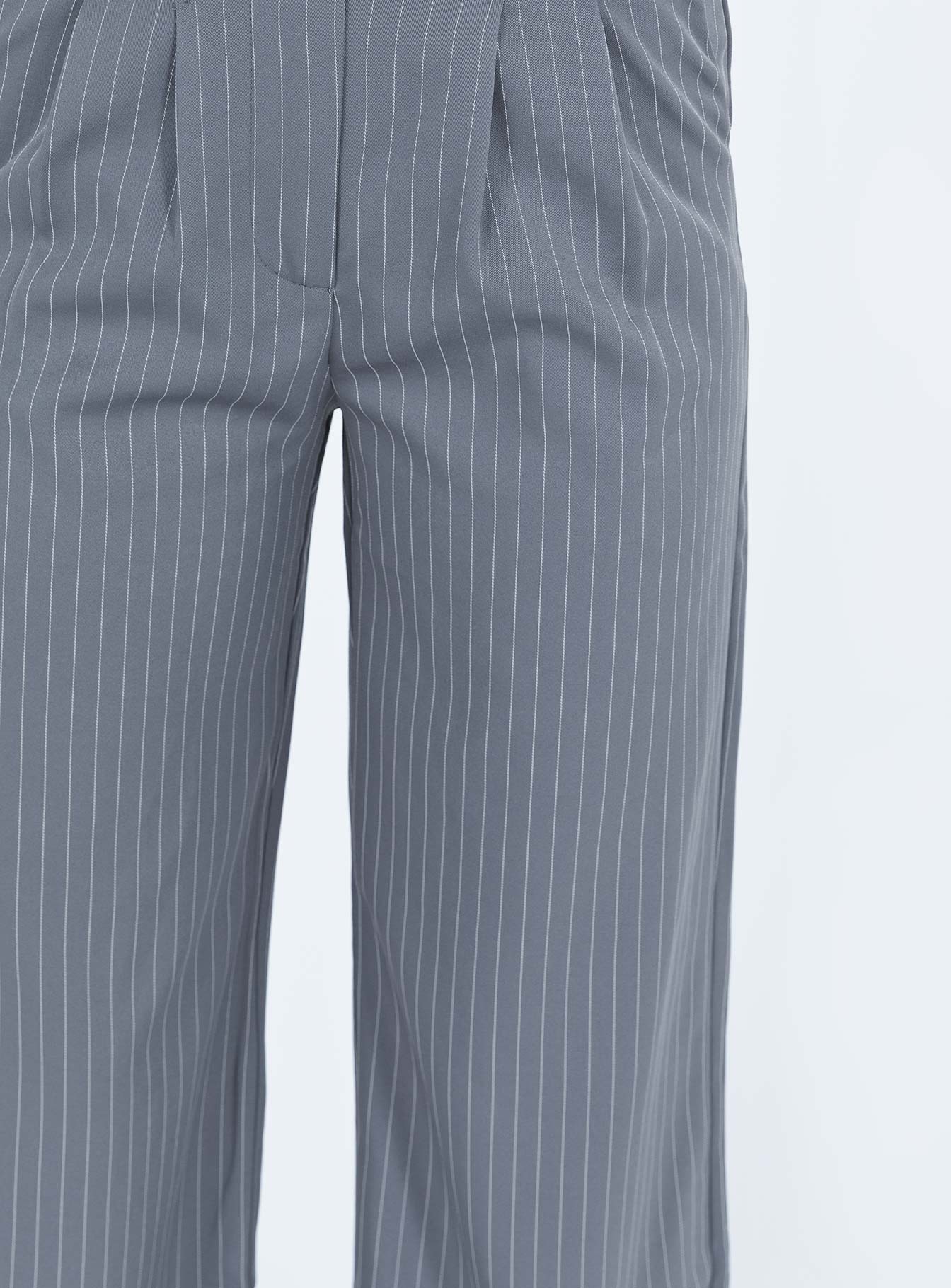 Archer Pants Pinstripe Grey Tall - Image 6
