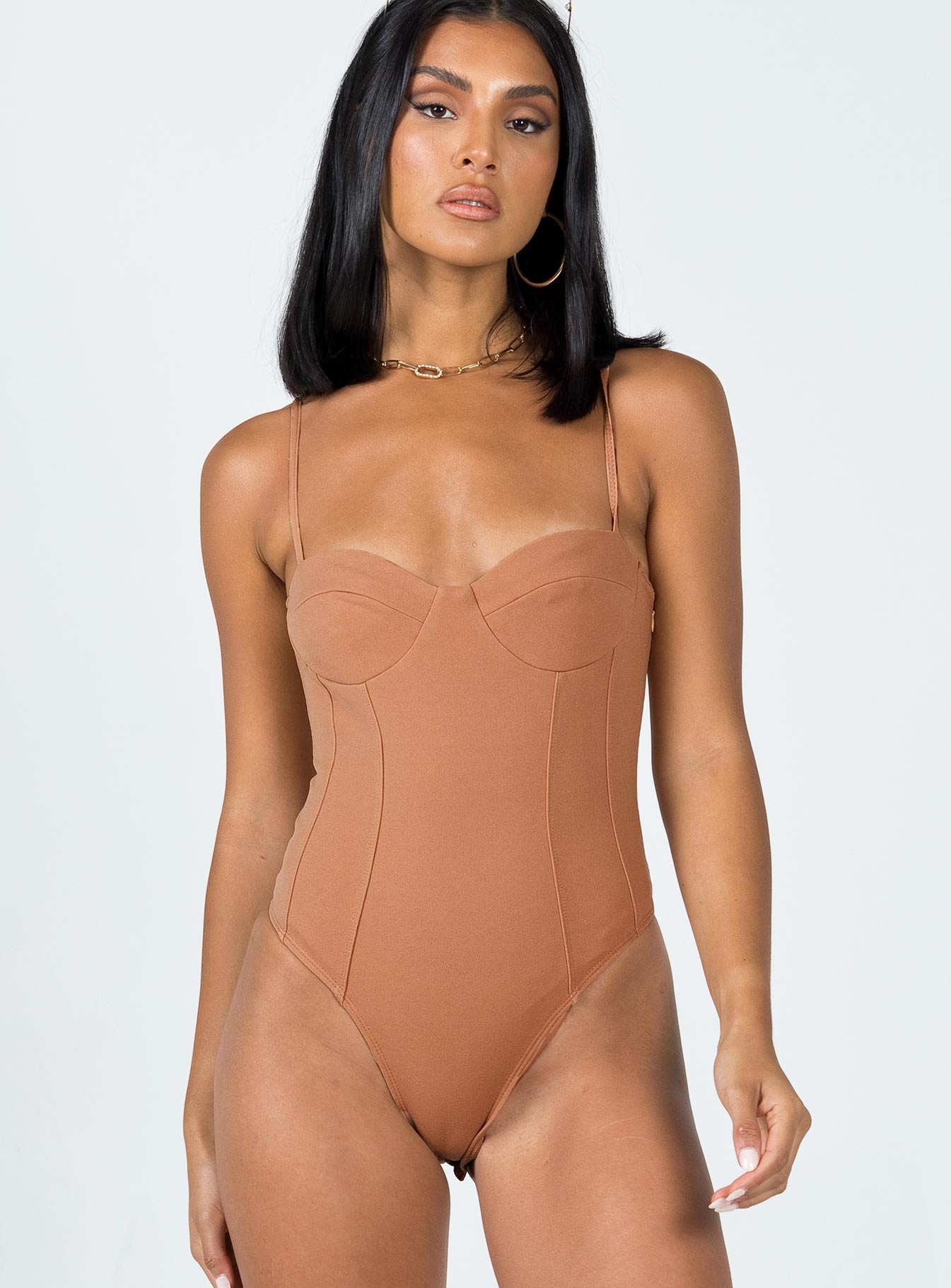 Oakland Bodysuit Beige - Image 5