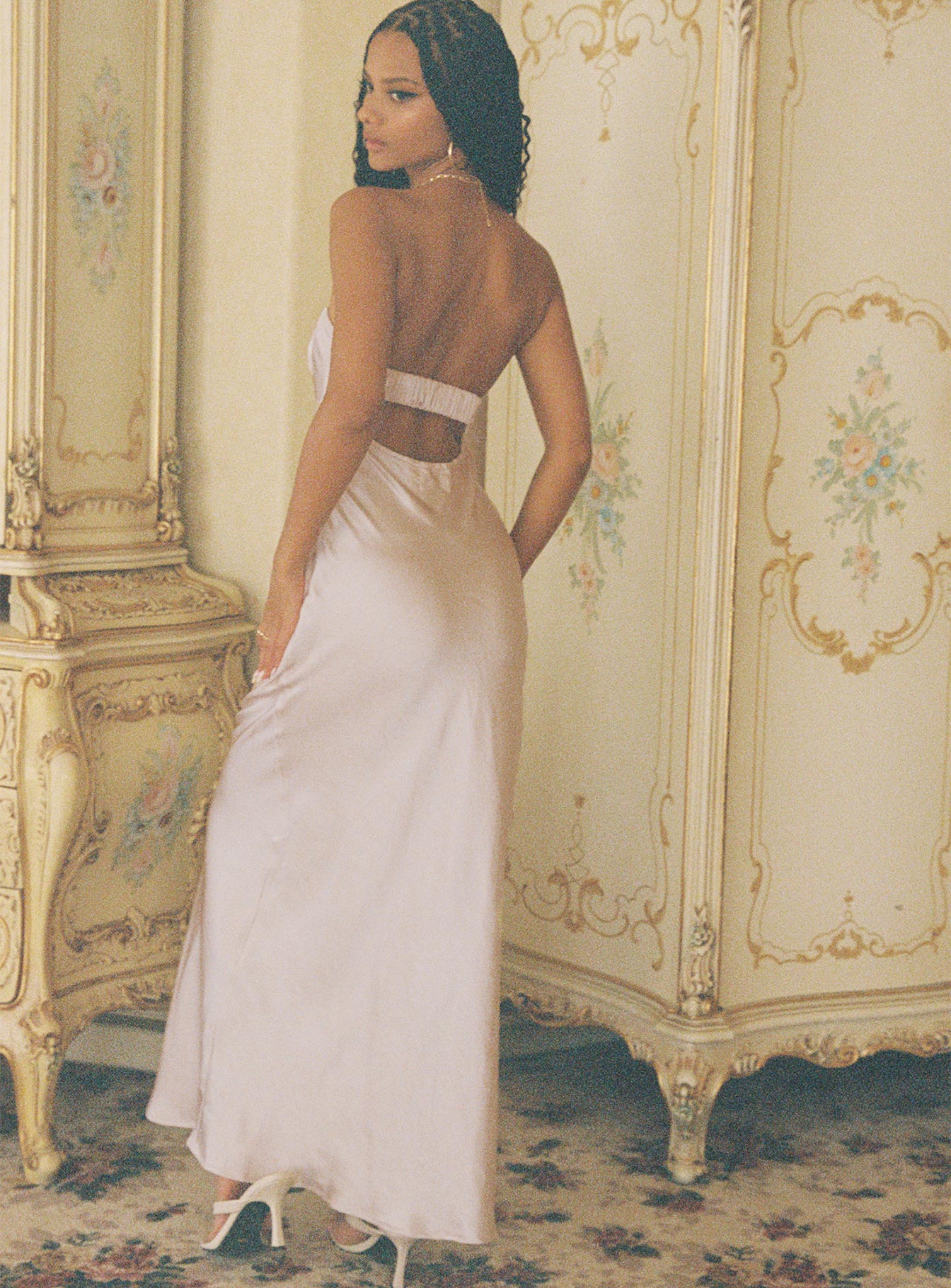 Tressie Maxi Dress Champagne - Image 4