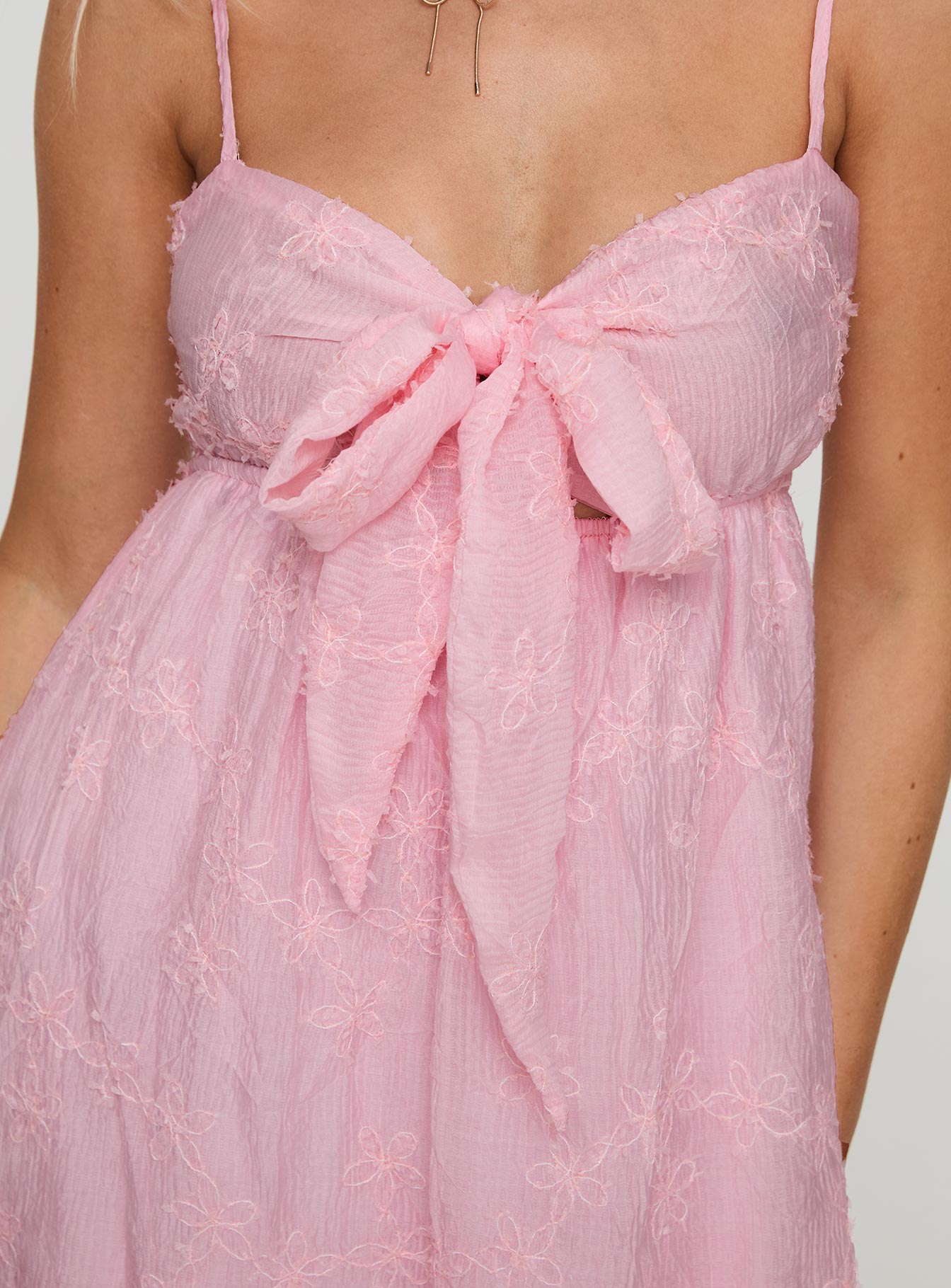 Granno Mini Dress Pink - Image 6