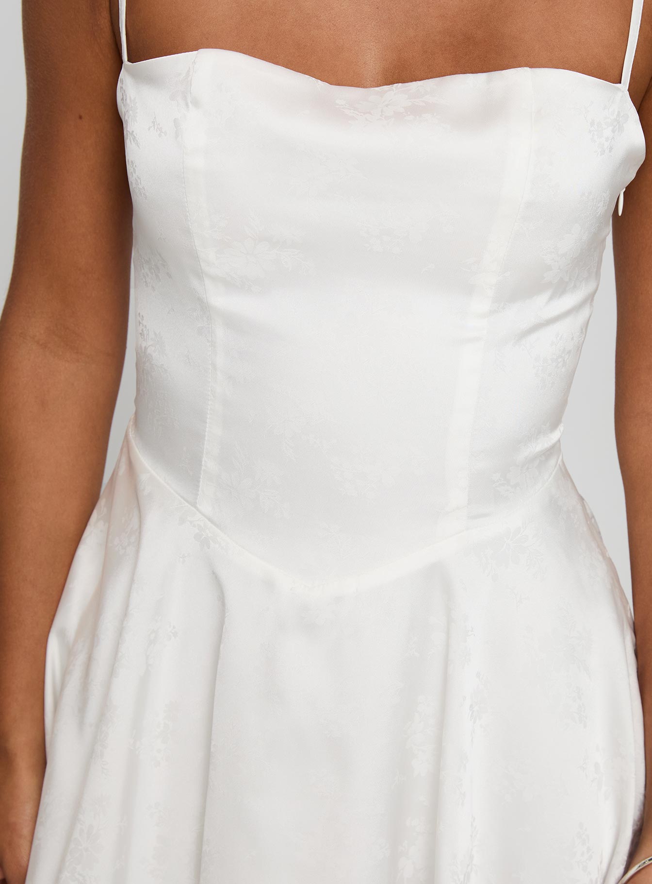 Dreams Ahead Mini Dress White - Image 6