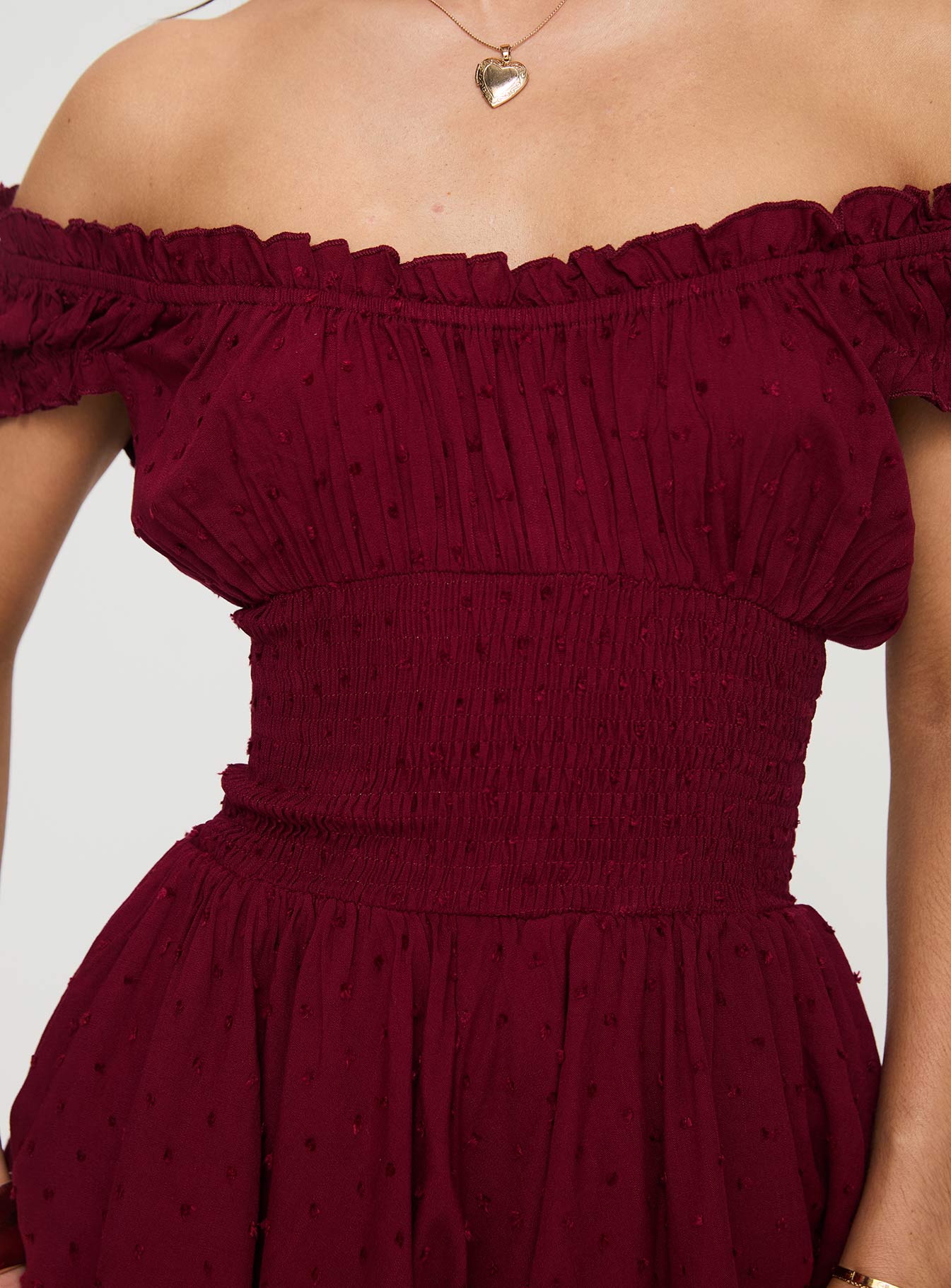 The Love Galore Romper Deep Cherry - Image 6