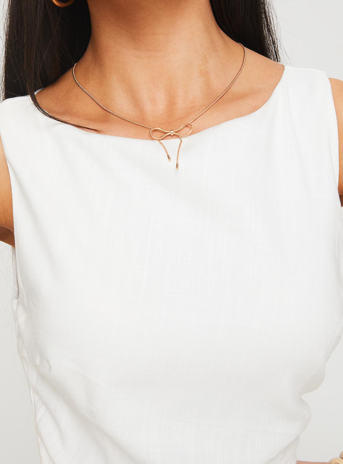 Mocca Maxi Dress White - Image 6