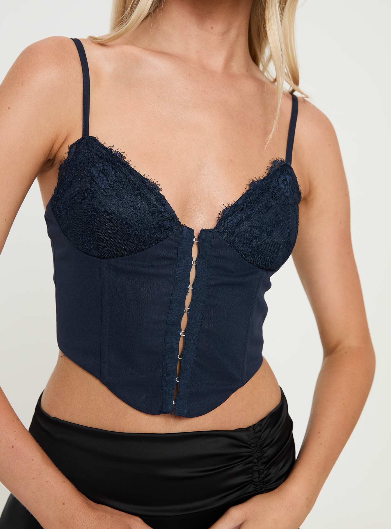 Palisade Corset Top Navy - Image 6