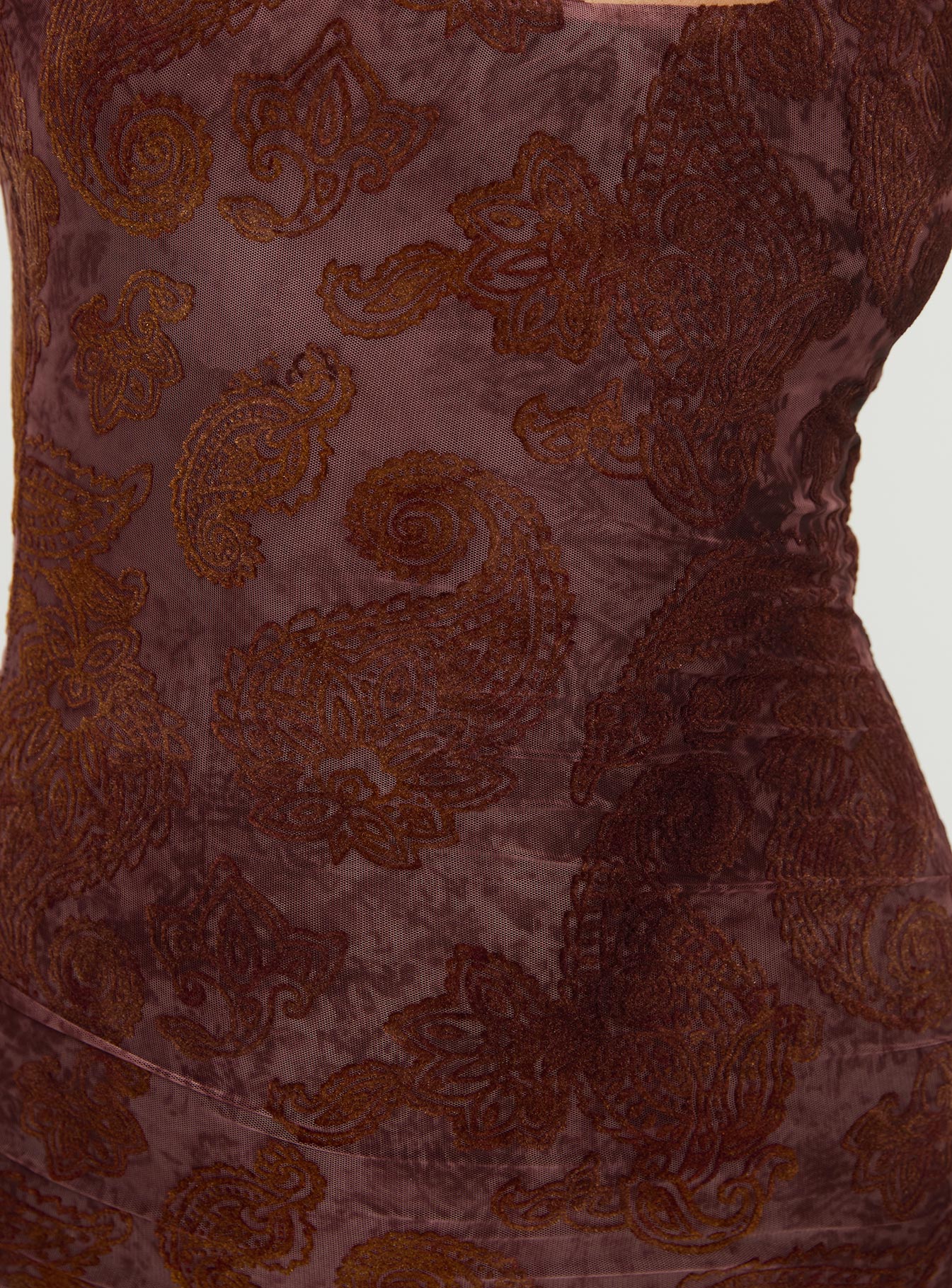 Knox Maxi Dress Chocolate - Image 6
