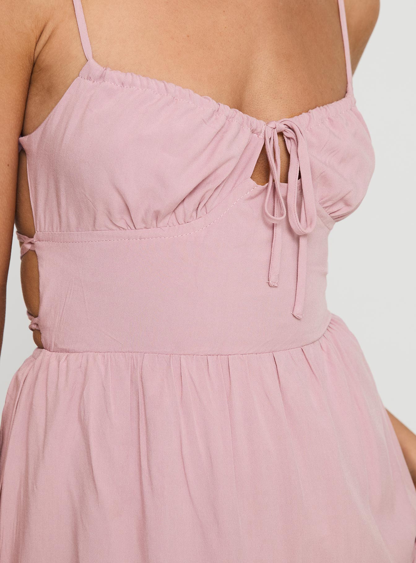 Juzen Maxi Dress Pink - Image 5