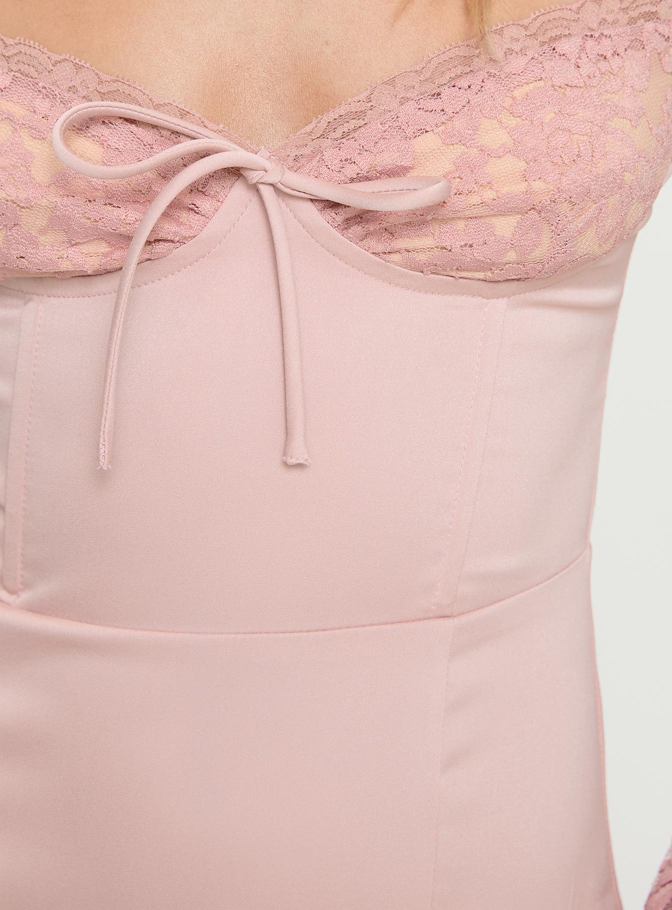 Markwell Long Sleeve Mini Dress Pink - Image 5