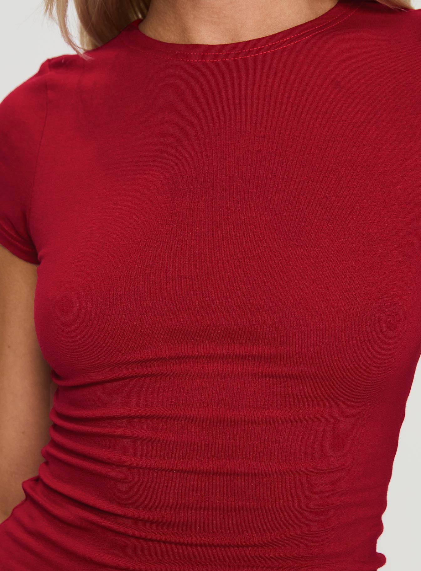 Lex Mini Dress Red - Image 6