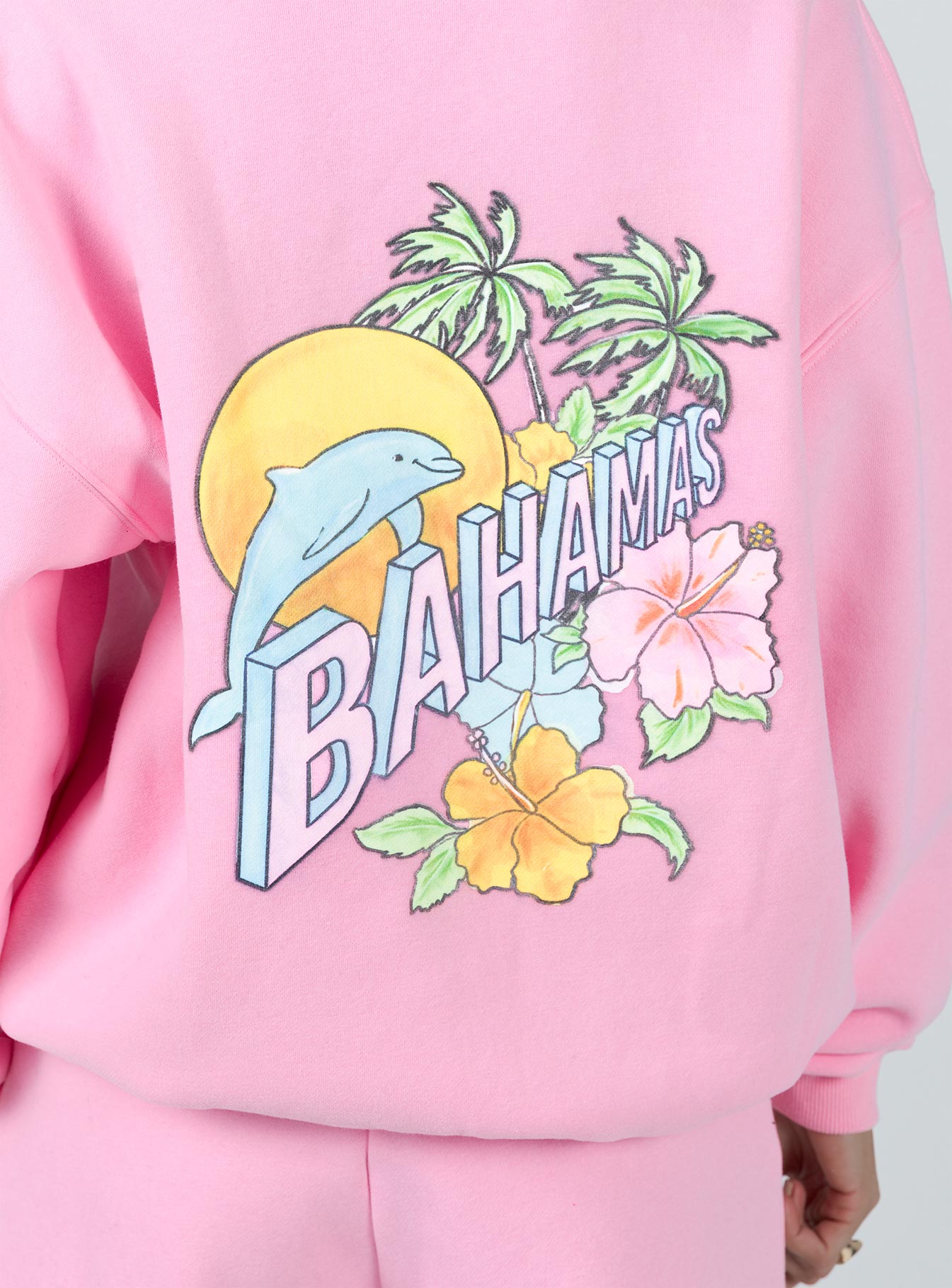 Bahamas Sweatshirt Pink - Image 7