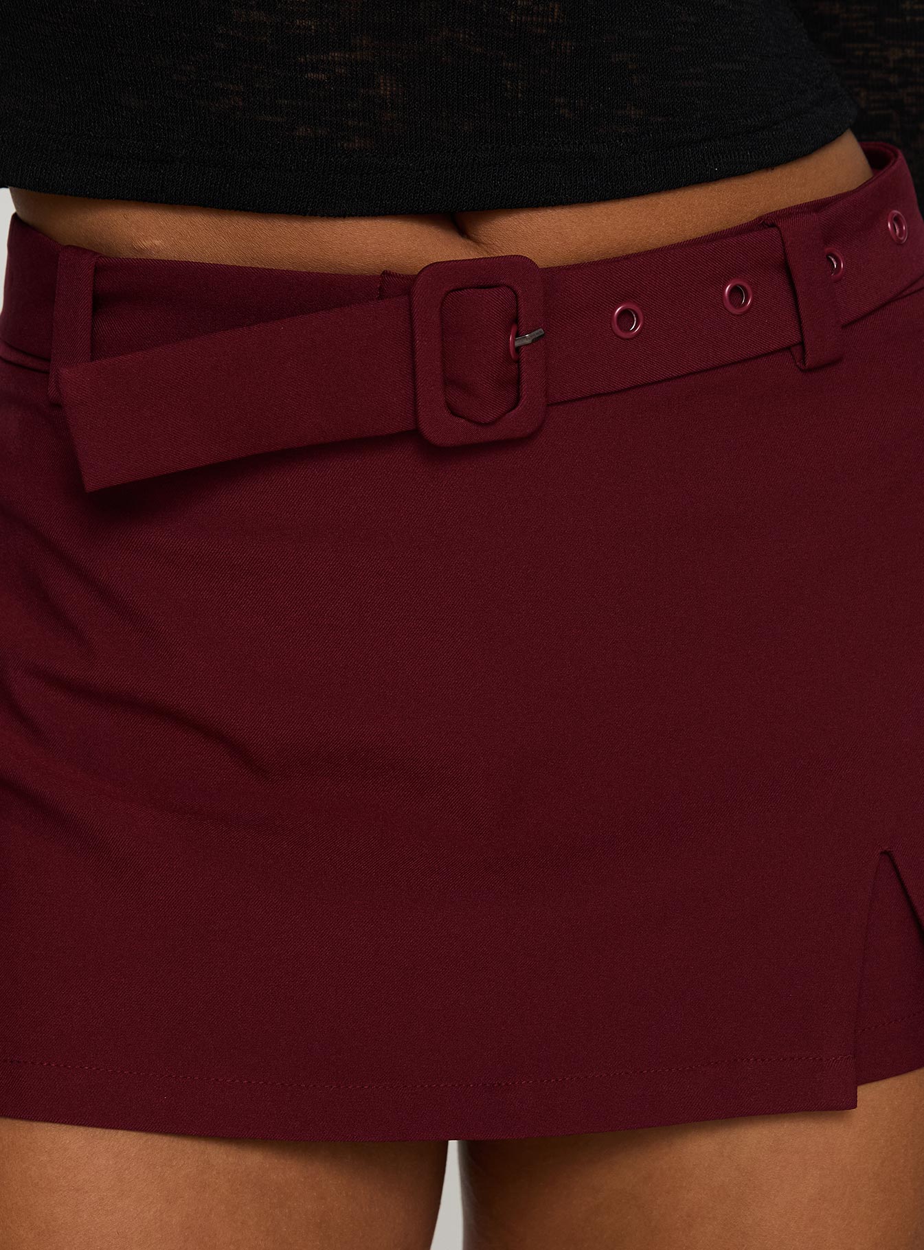Volley Mini Skort Cherry Red Tall - Image 6