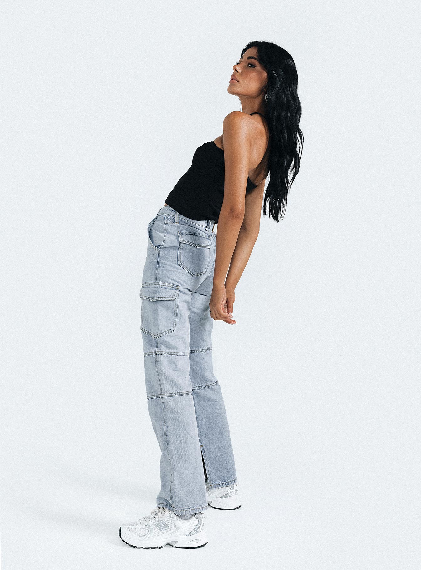 Katey Jeans Light Wash Denim - Image 6