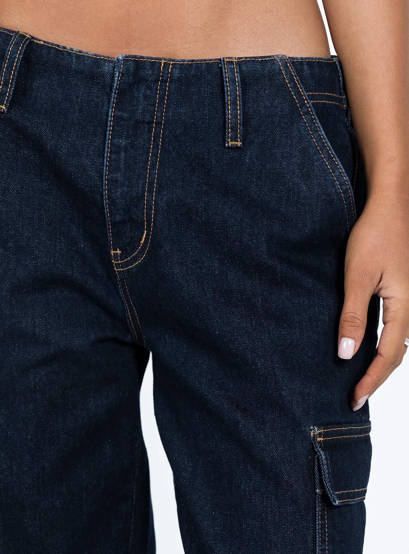 Tatini Low Rise Denim Jean Indigo - Image 6