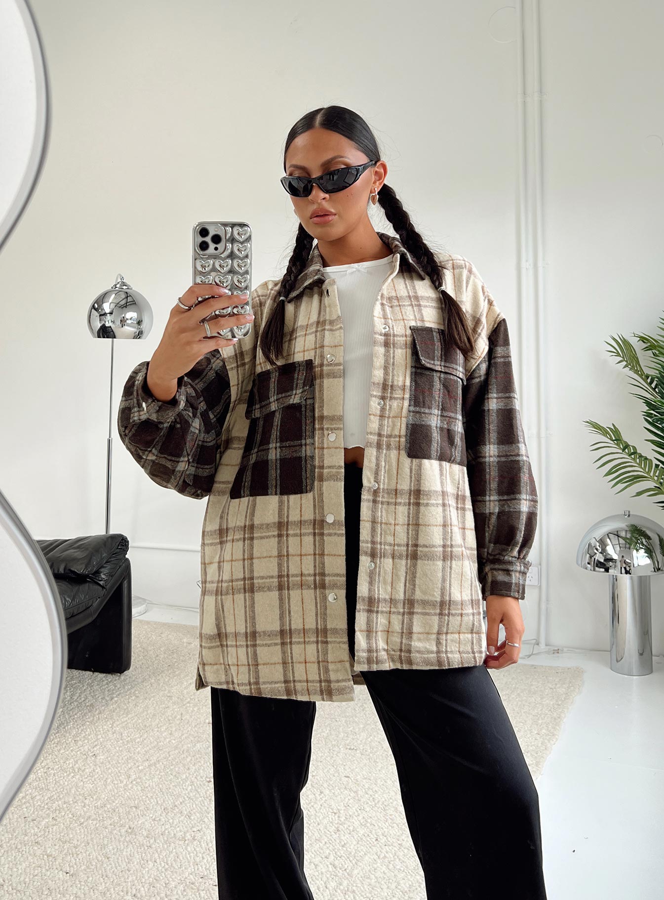 Myley Shirt Brown - Image 6