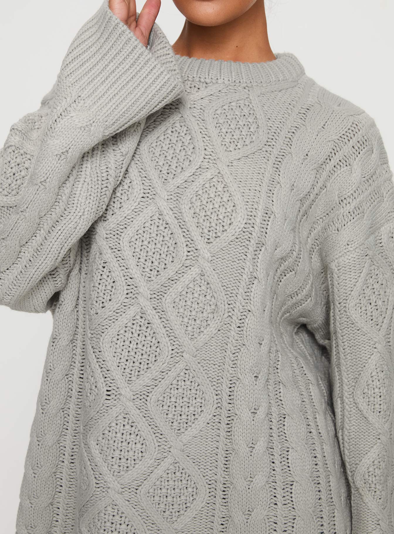 Gigi Knit Sweater Cloud - Image 6