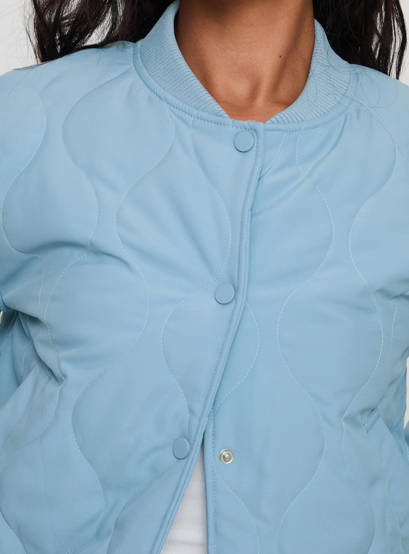 Qwynne Quilted Jacket Blue - Image 5
