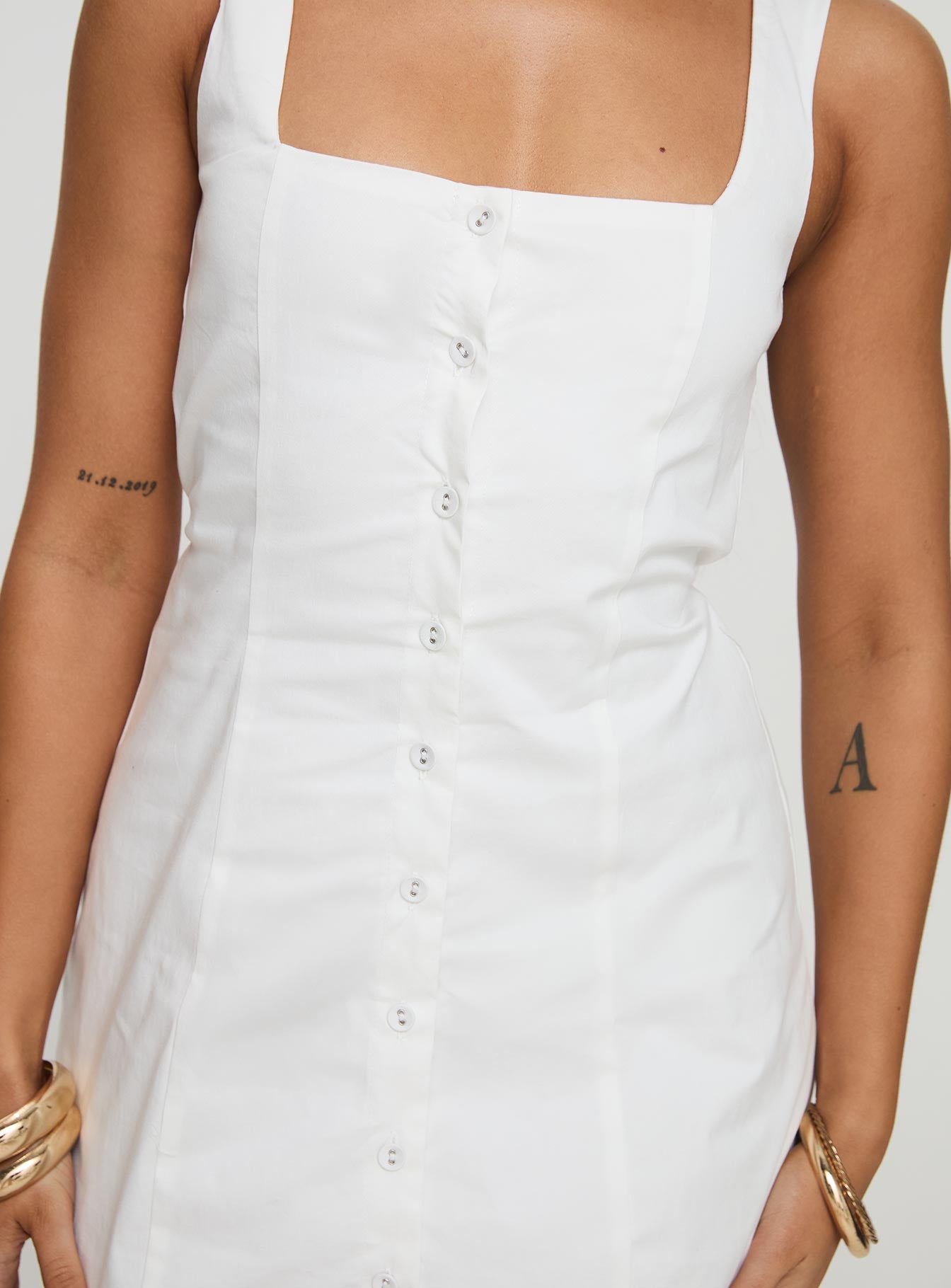 Talisse Dress White - Image 7