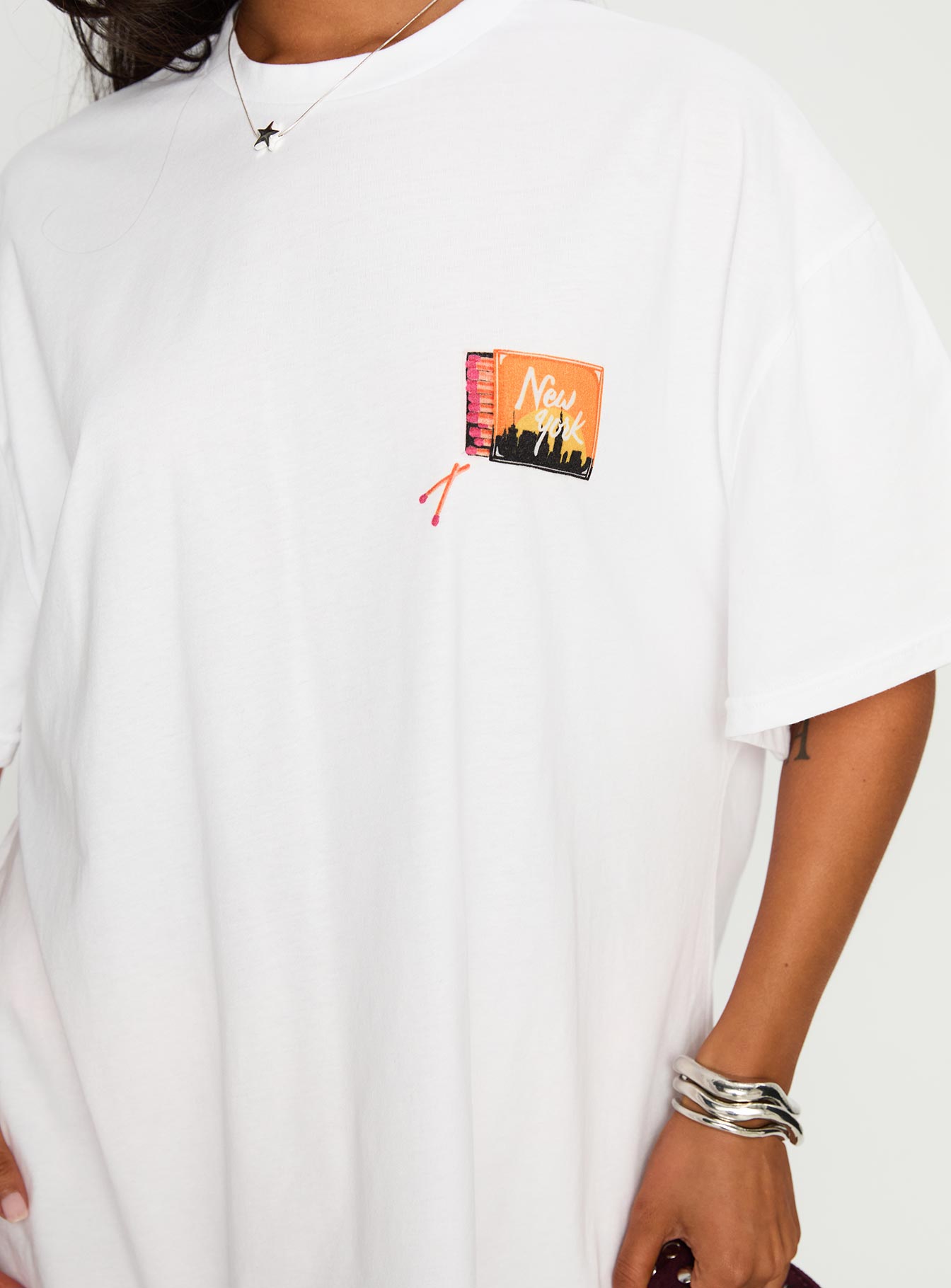 Matchbox Collection Graphic Tee White / Multi - Image 6