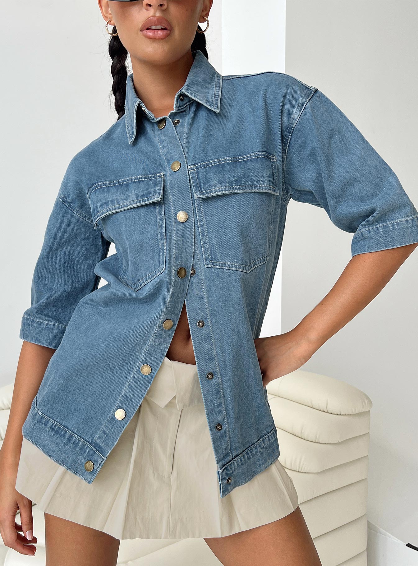 Tilse Jacket Denim - Image 2