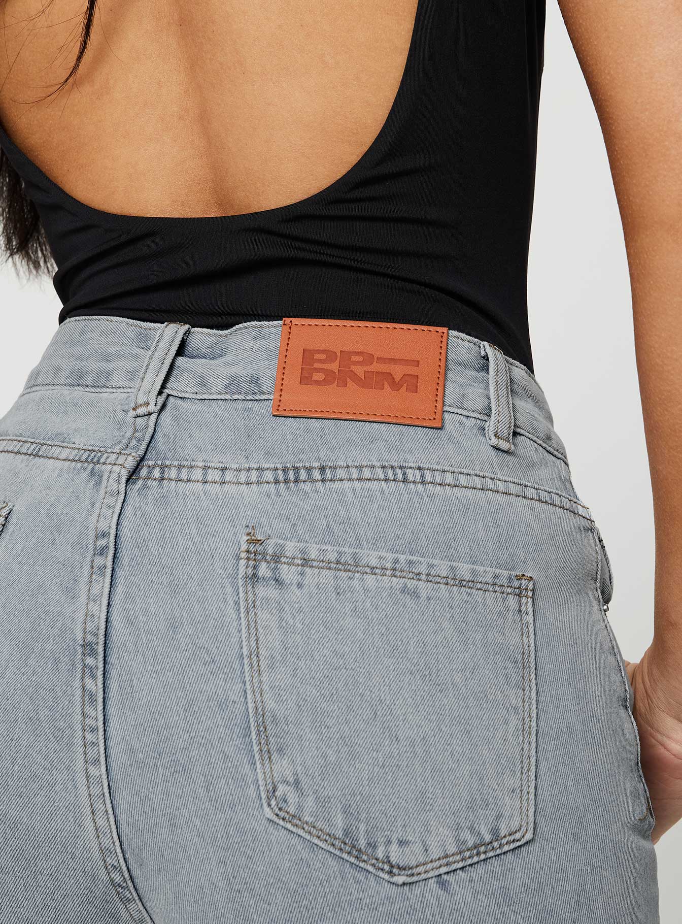 Kalinda High Rise Straight Leg Jeans Blue - Image 8