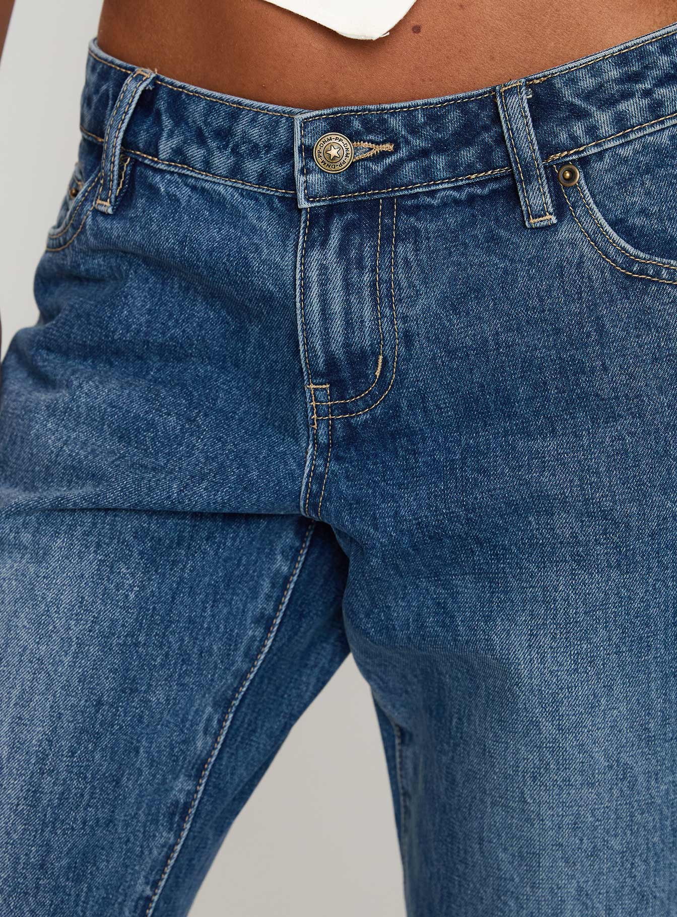 Better Half Low Rise Straight Leg Jeans Horizon Blue - Image 6