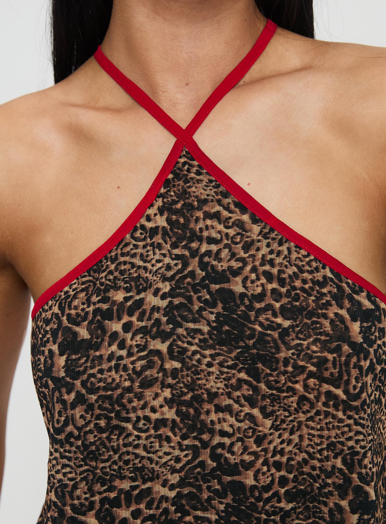 Rafaella Halter Top Leopard - Image 6