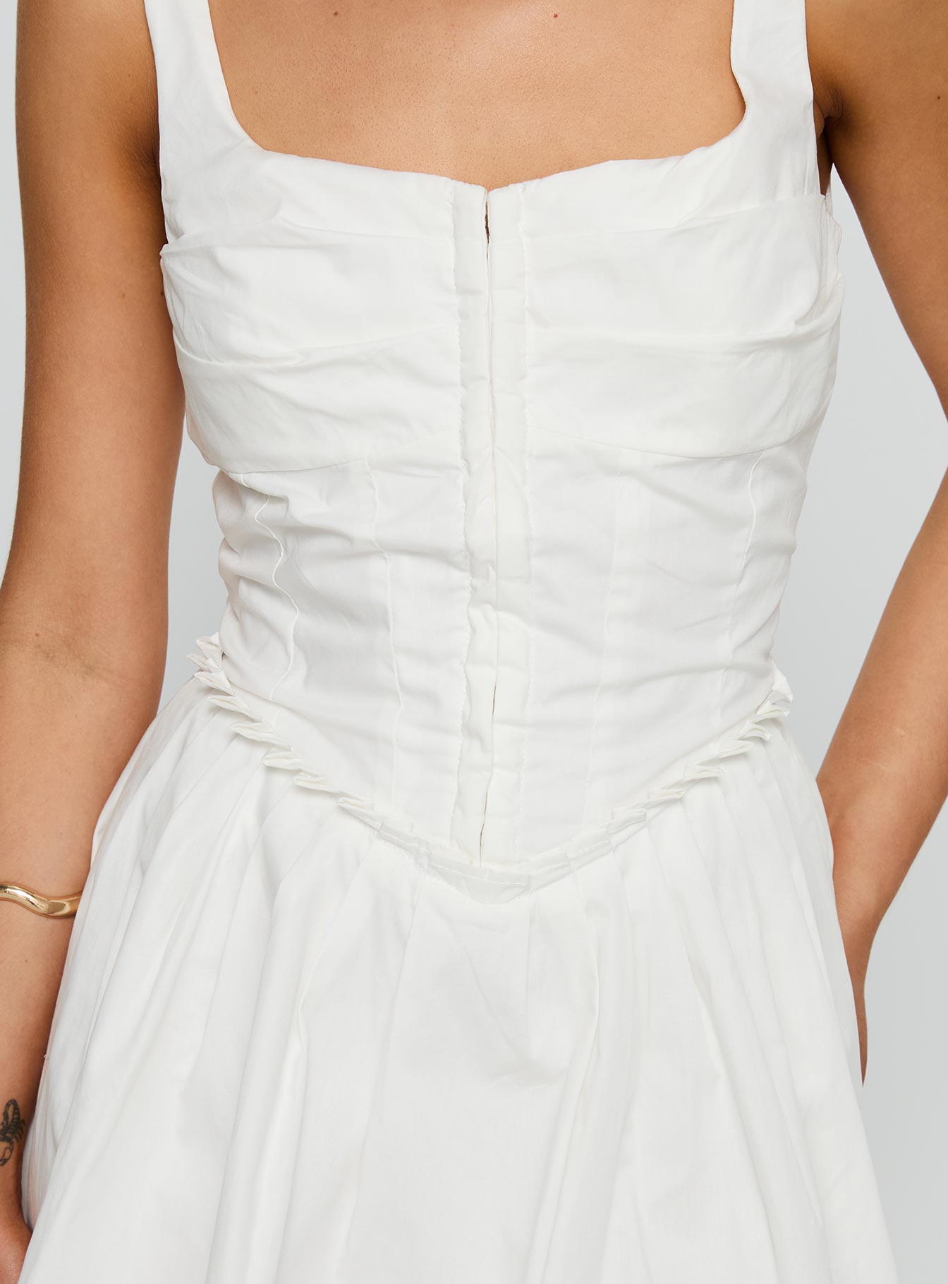 Wild Ideas Mini Dress White - Image 6