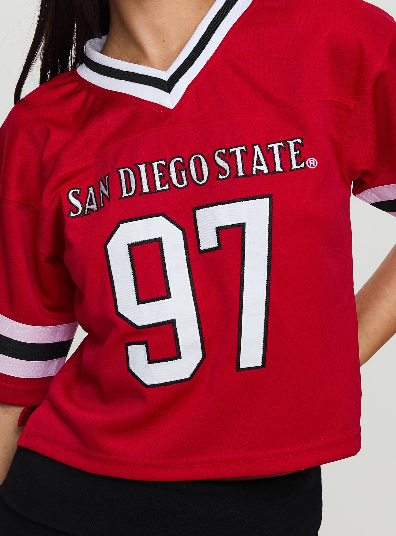 SDSU Football Jersey Red - Image 6