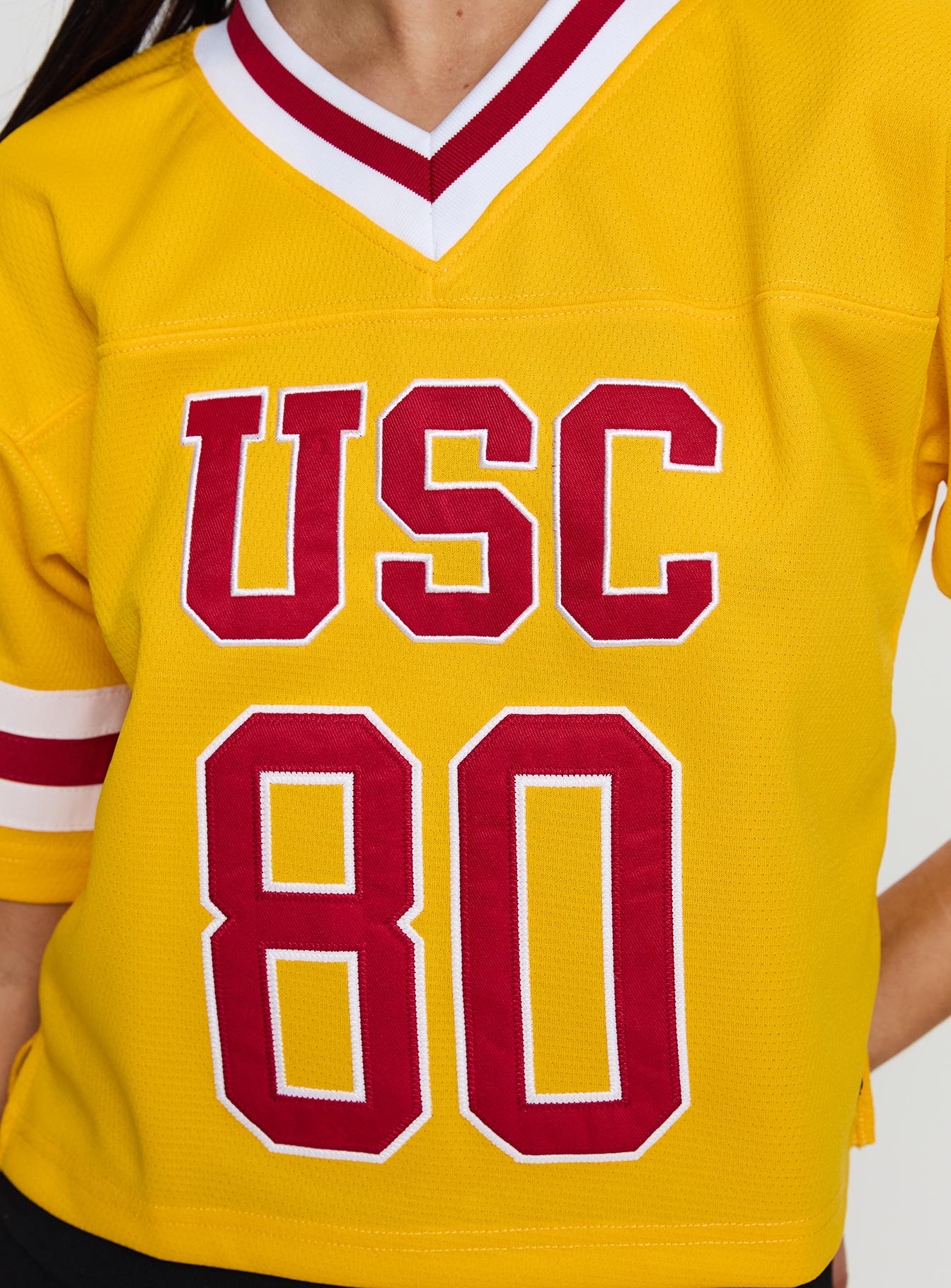 USC Football Jersey Gold - Image 6