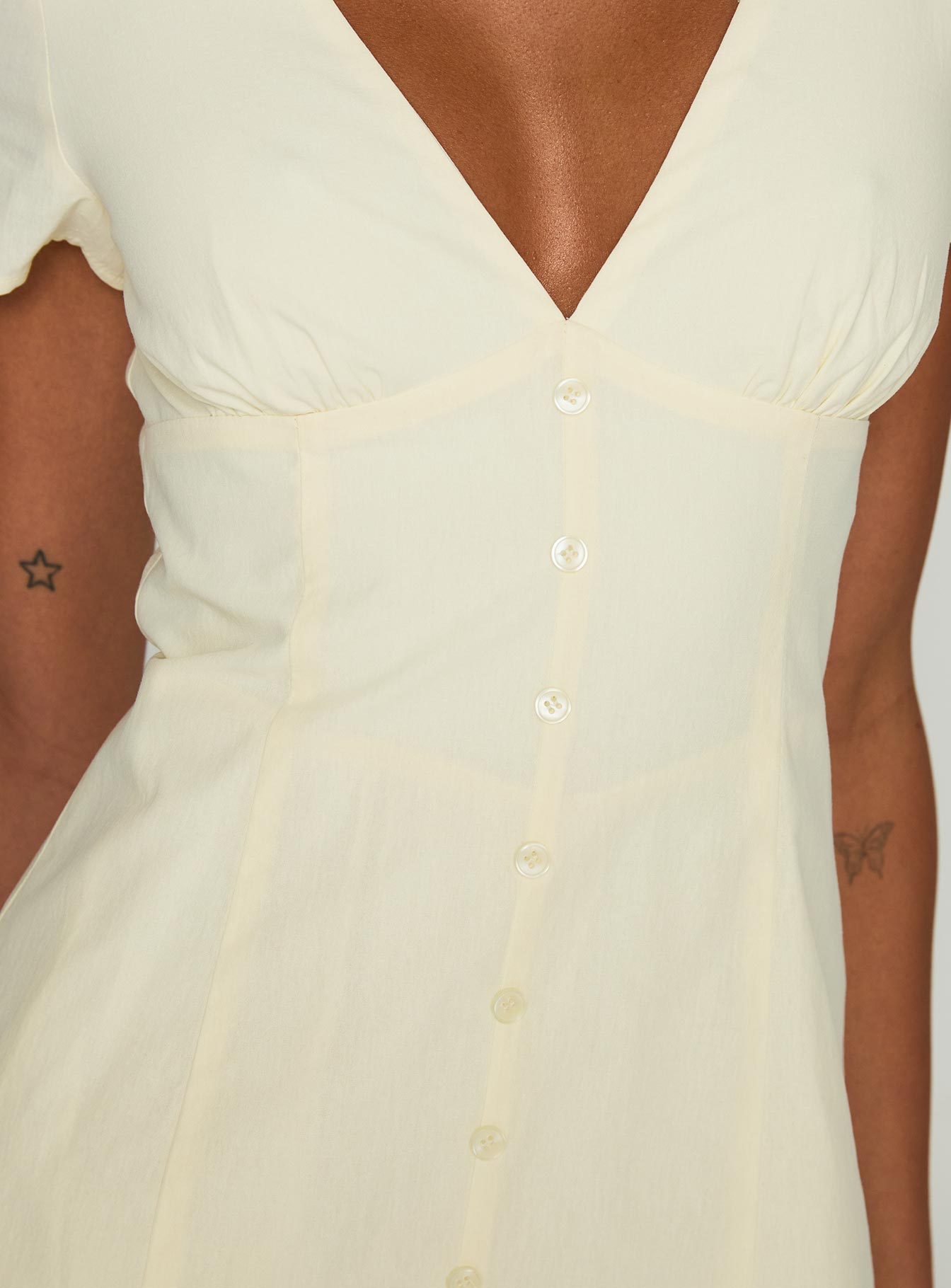 Loveliness Playsuit Lemon - Image 6