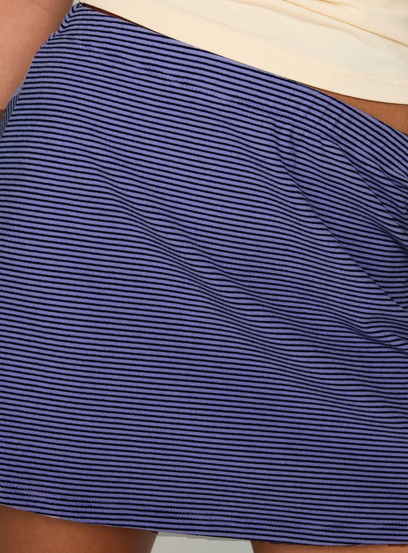 Upstate Mini Skirt Purple - Image 5