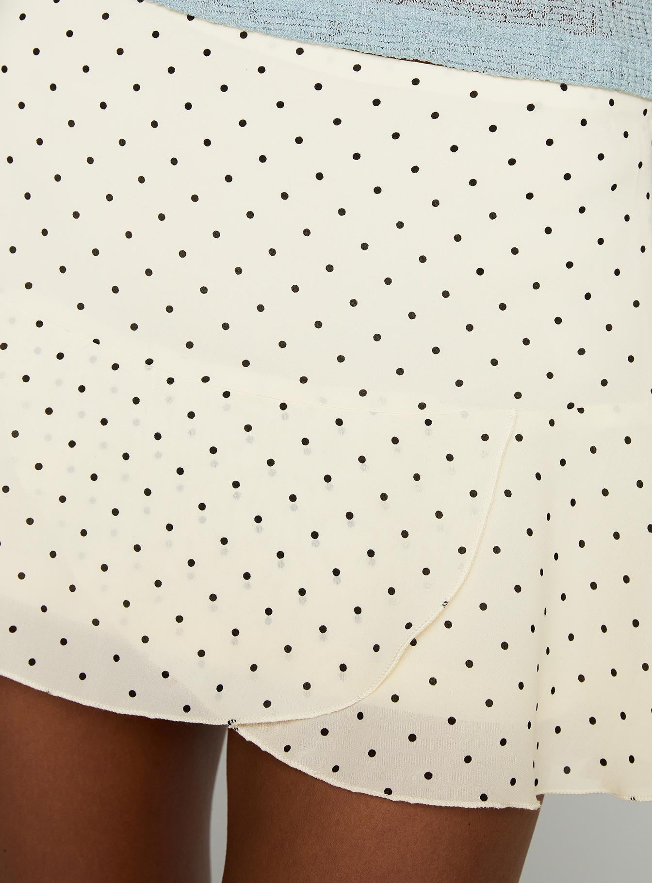 Sonsie Mini Skirt Cream - Image 6