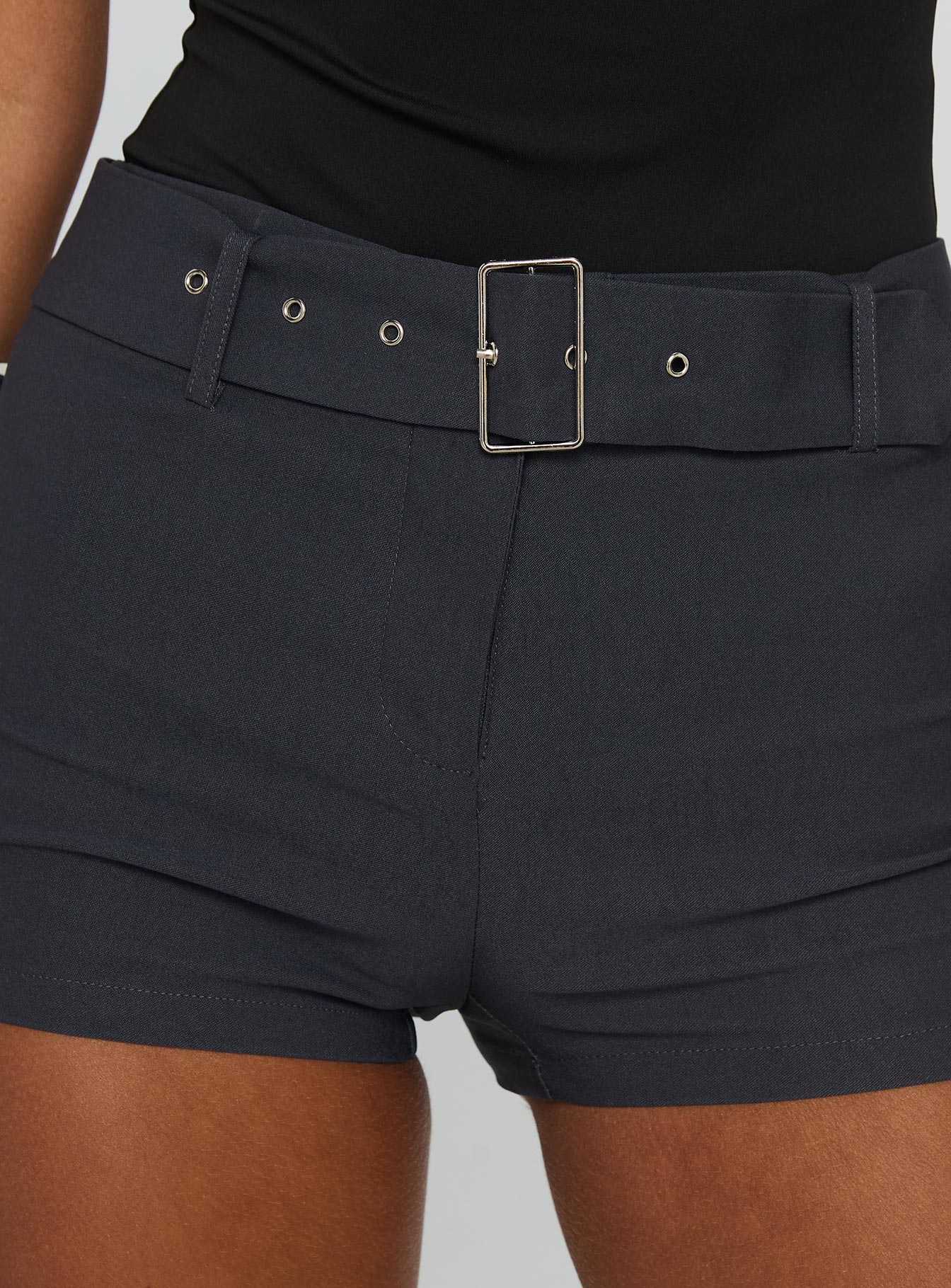 Titanium Belted Micro Short Charcoal - Image 6