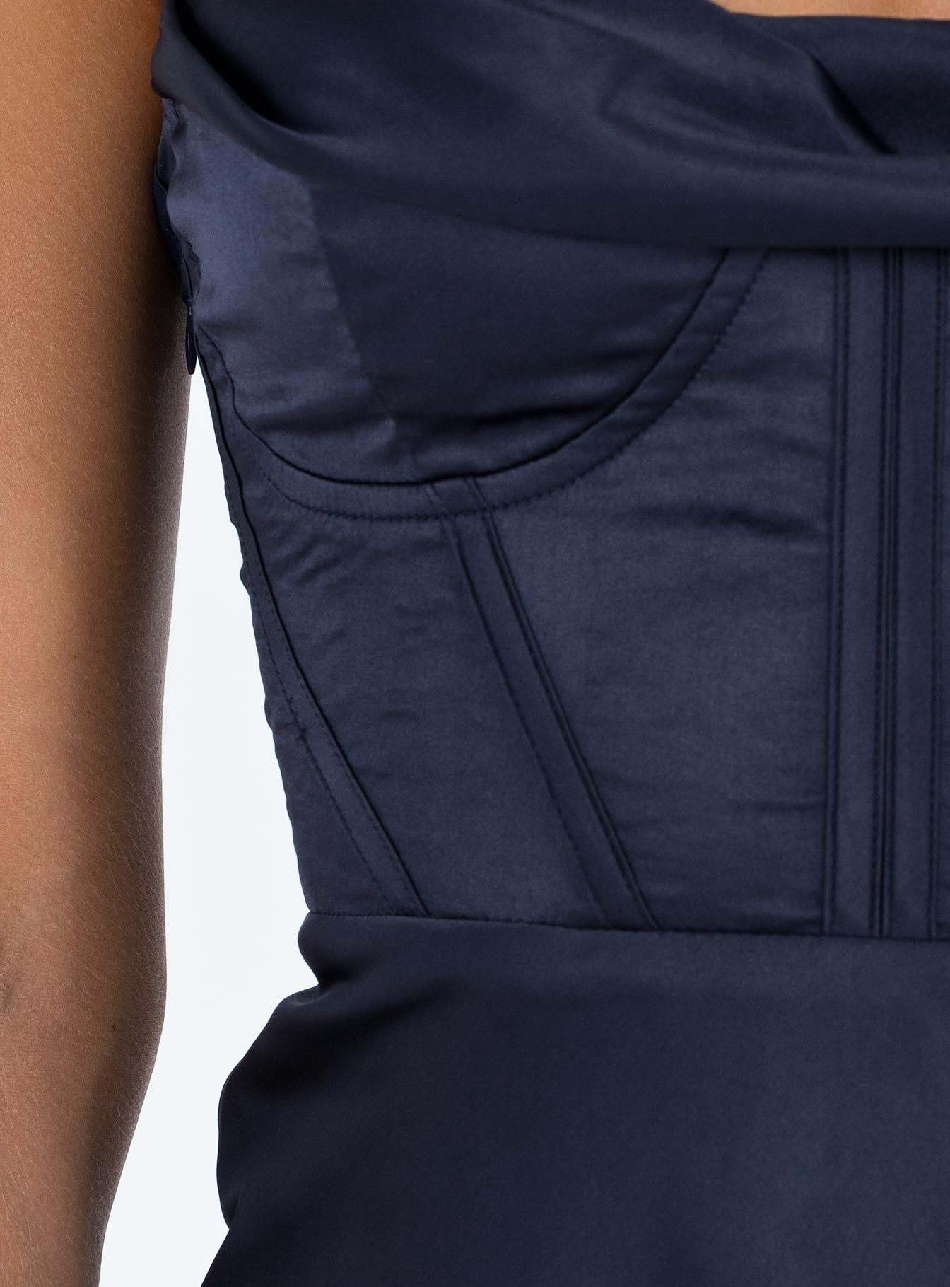 Spotlight Mini Dress Navy - Image 6