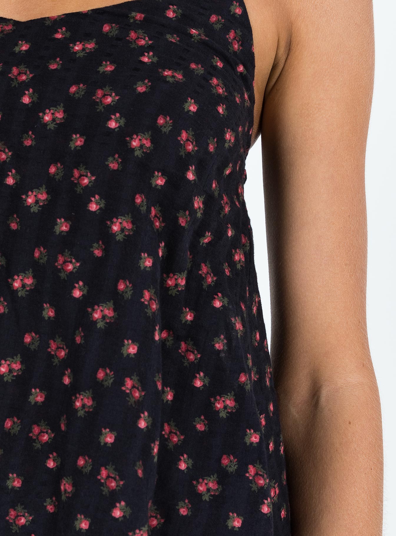 Deva Floral Romper Black Multi - Image 5