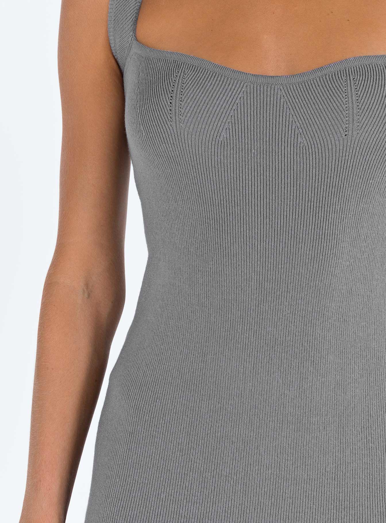 Lehna Mini Dress Grey - Image 5