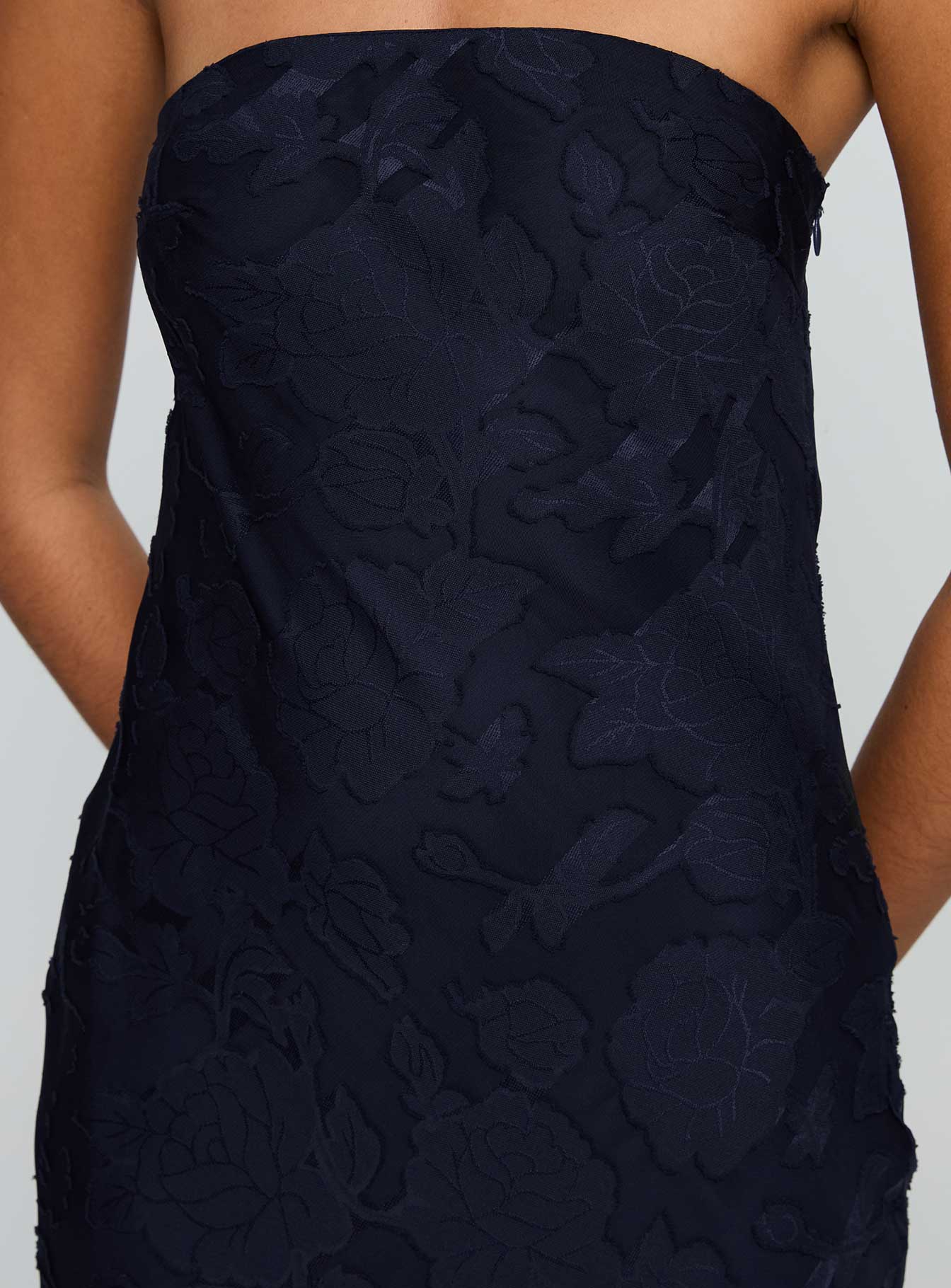 Haley Maxi Dress Navy - Image 5