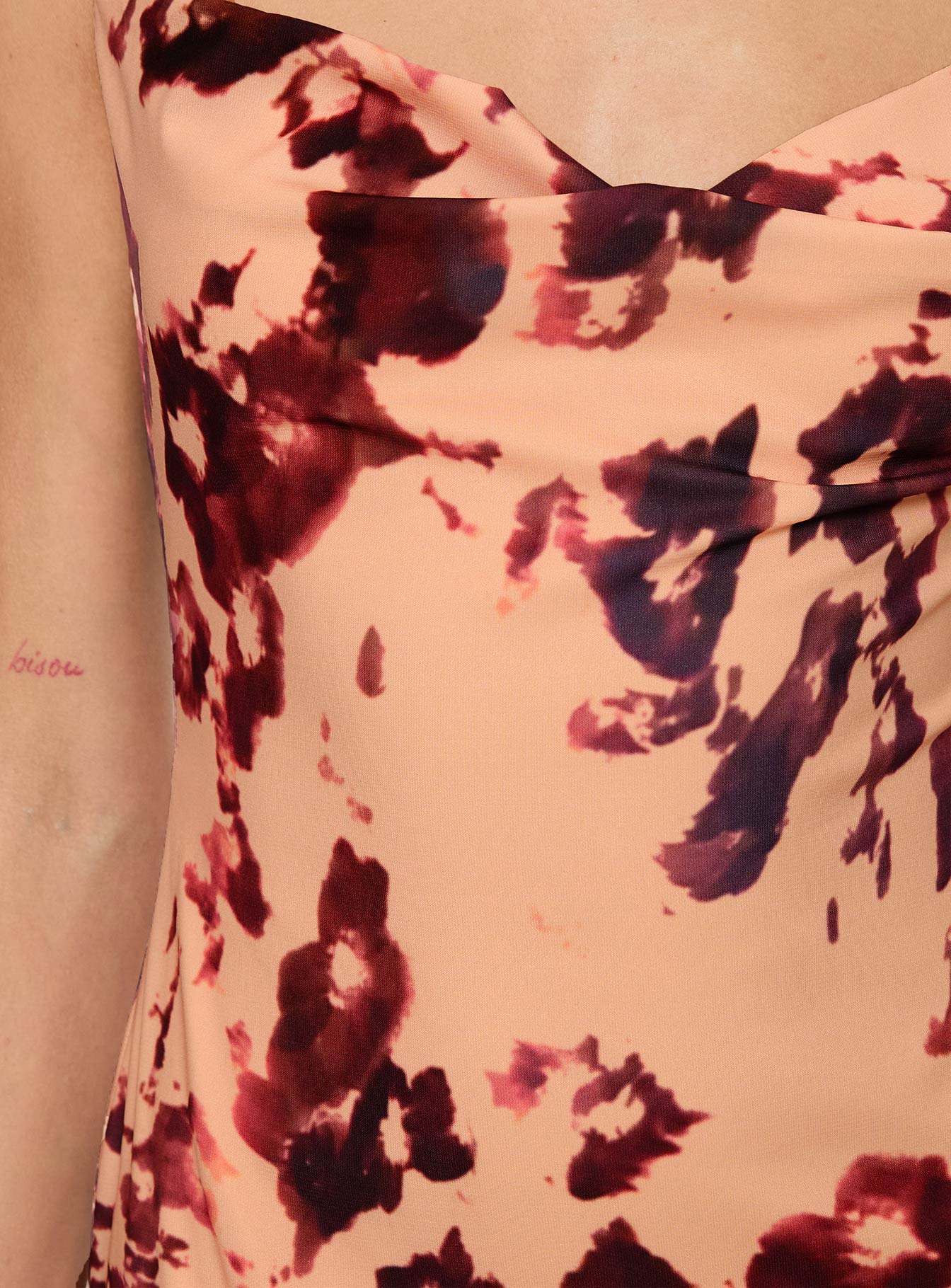 Gracele Maxi Dress Pink Floral - Image 6