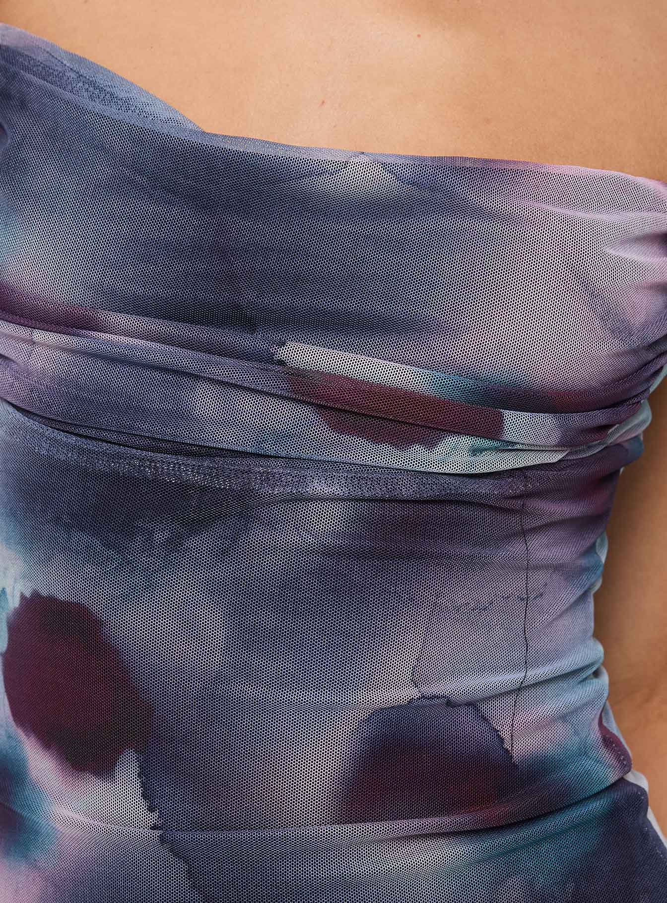 Sugar Mini Dress Purple Multi - Image 6