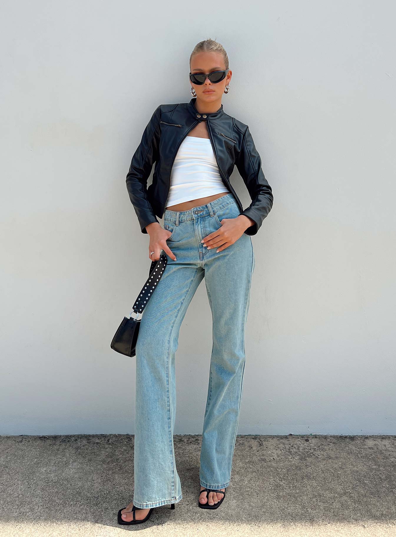 Rome Pants Light Denim - Image 7