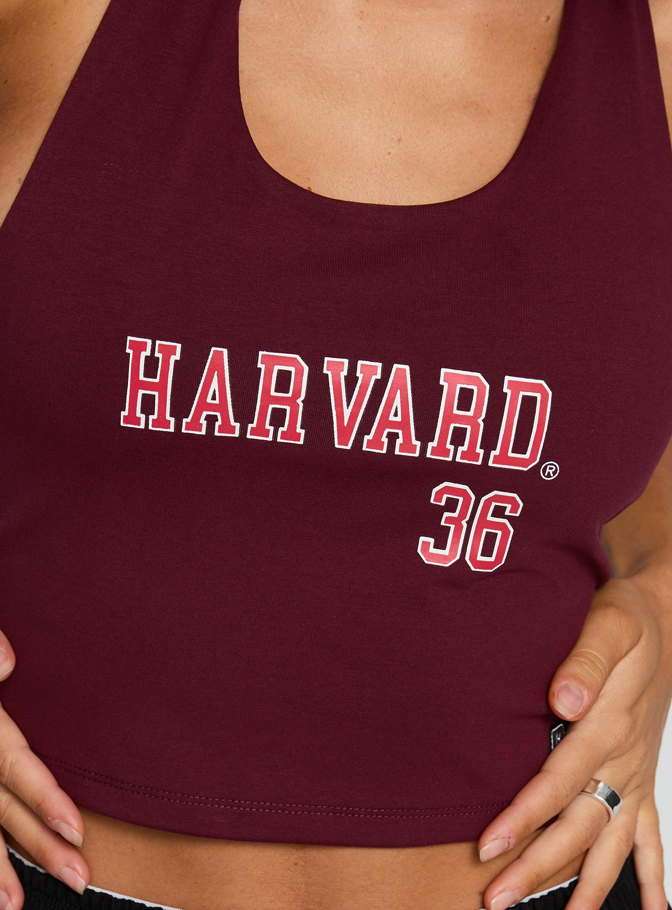 Harvard Tailgate Halter Top Red - Image 6