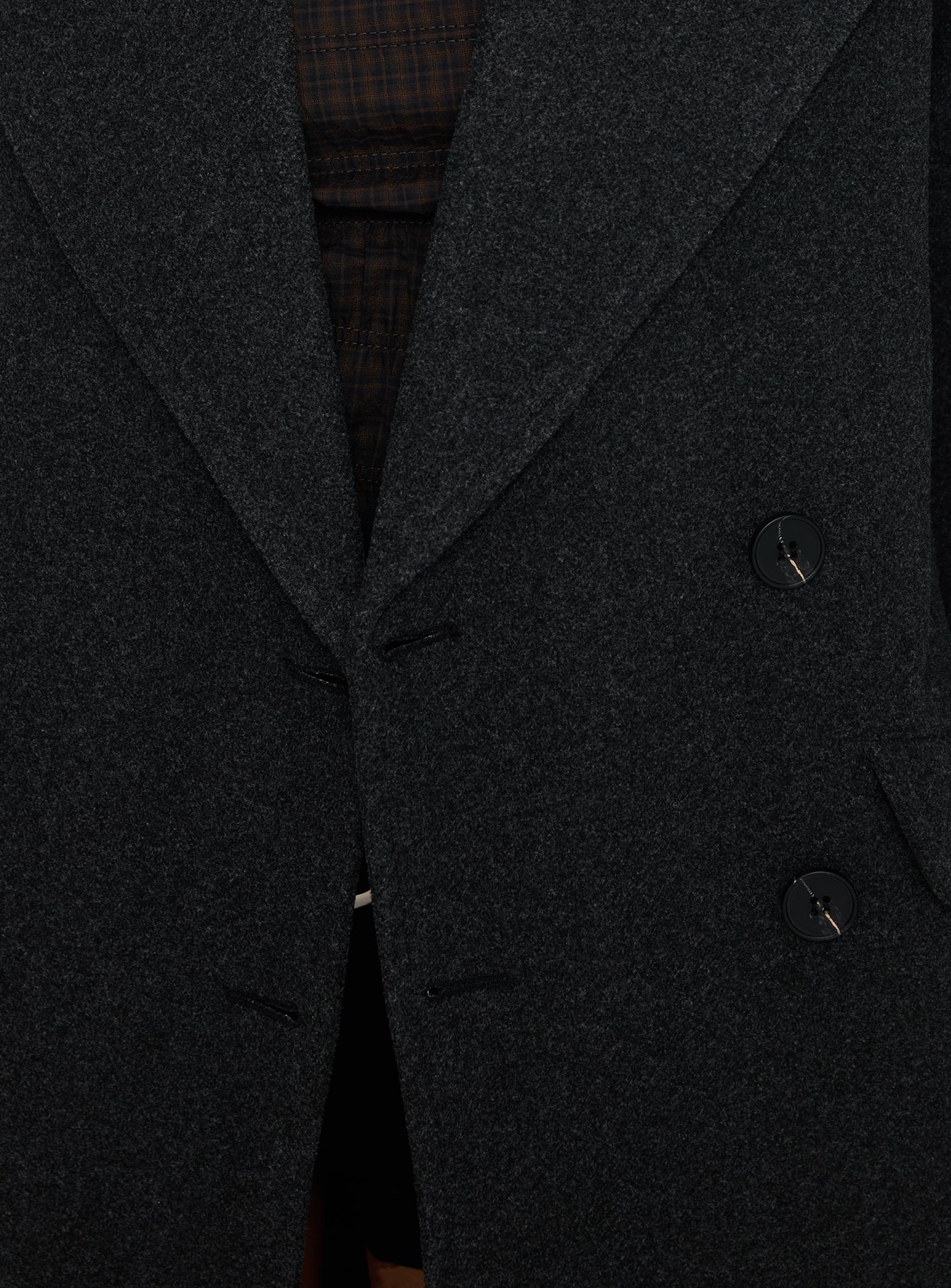 Night Shift Trench Coat Dark Grey - Image 6