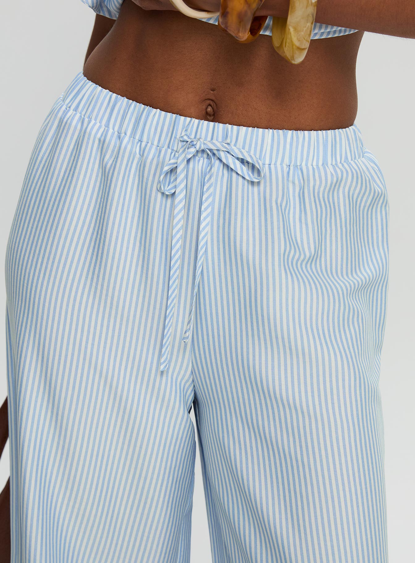 Summer Too Hot Pant Blue Stripe - Image 6